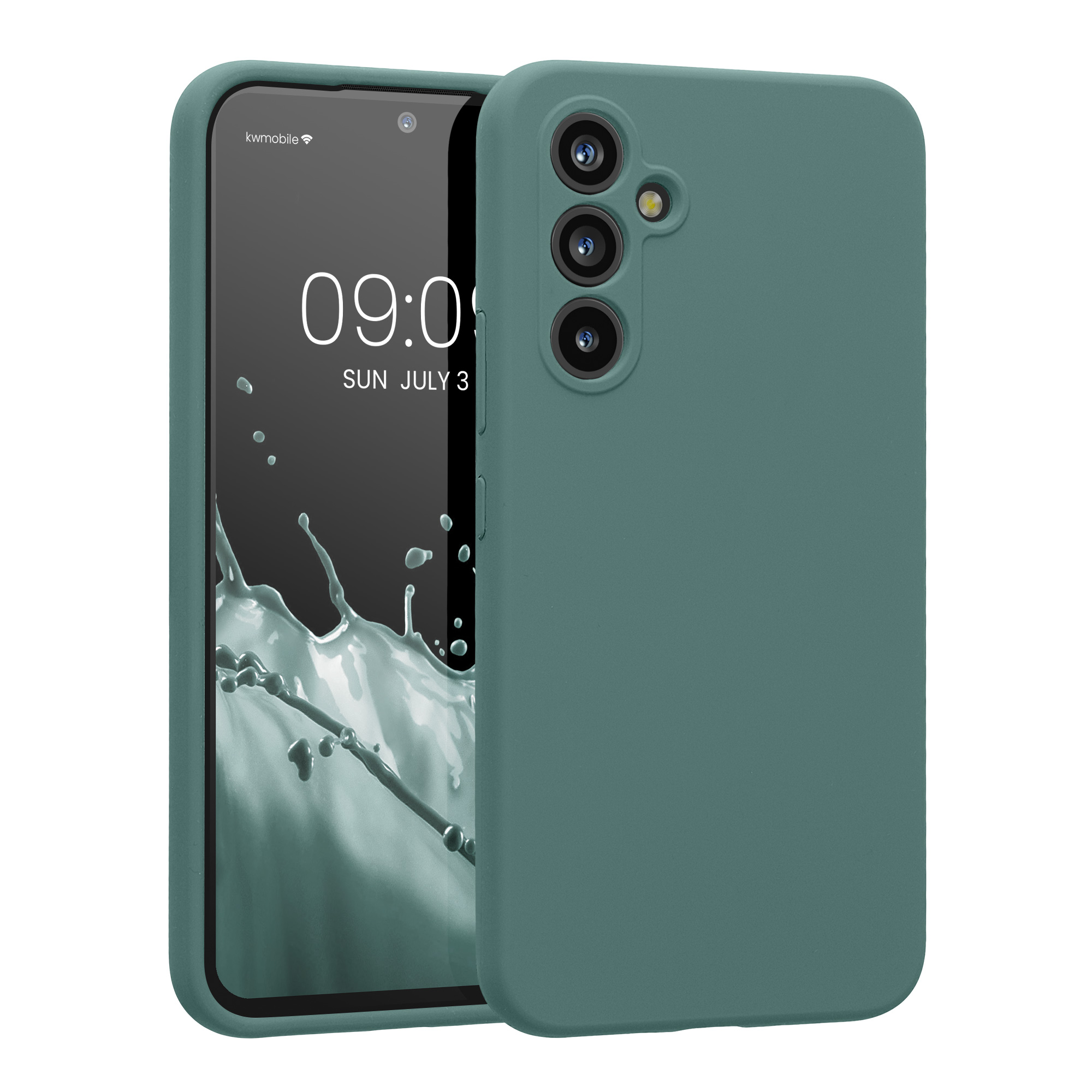 Kryt na mobil Samsung Galaxy A54 5G kwmobile slim matný TPU Arktická noc