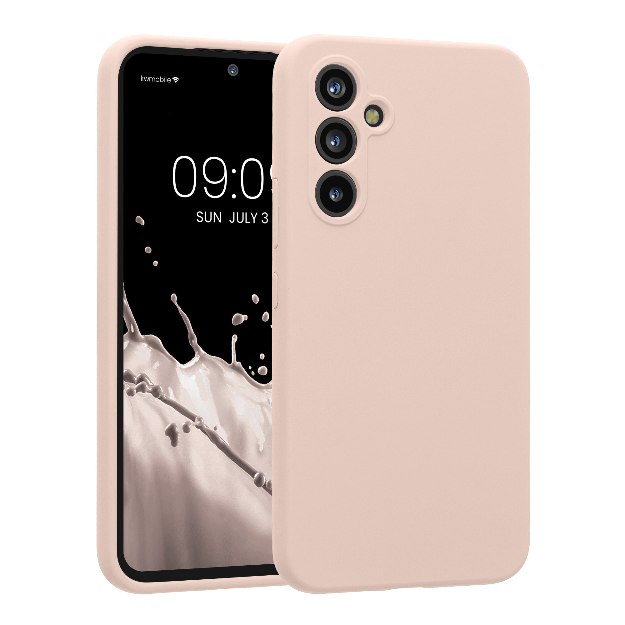 Kryt na mobil Samsung Galaxy A54 5G kwmobile slim matný TPU Kokosový vír