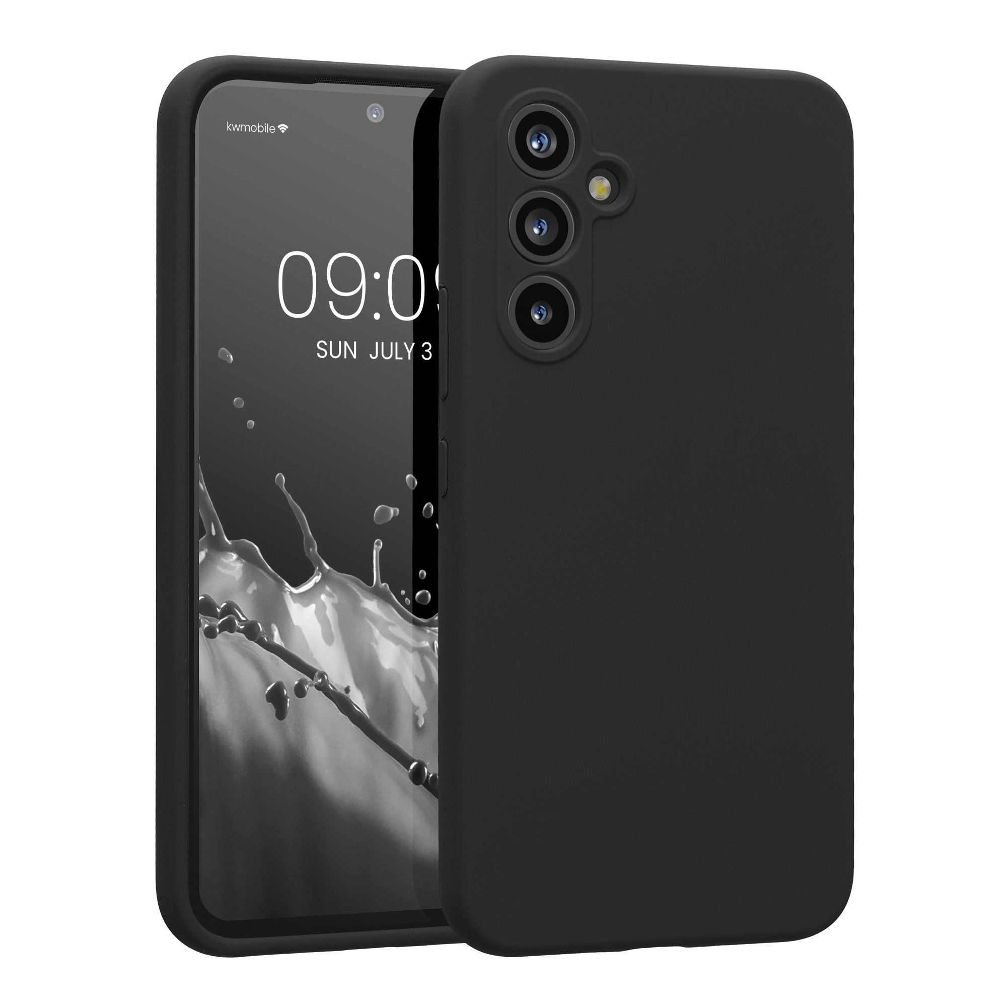 Kryt na mobil Samsung Galaxy A54 5G kwmobile slim matný TPU Matná černá