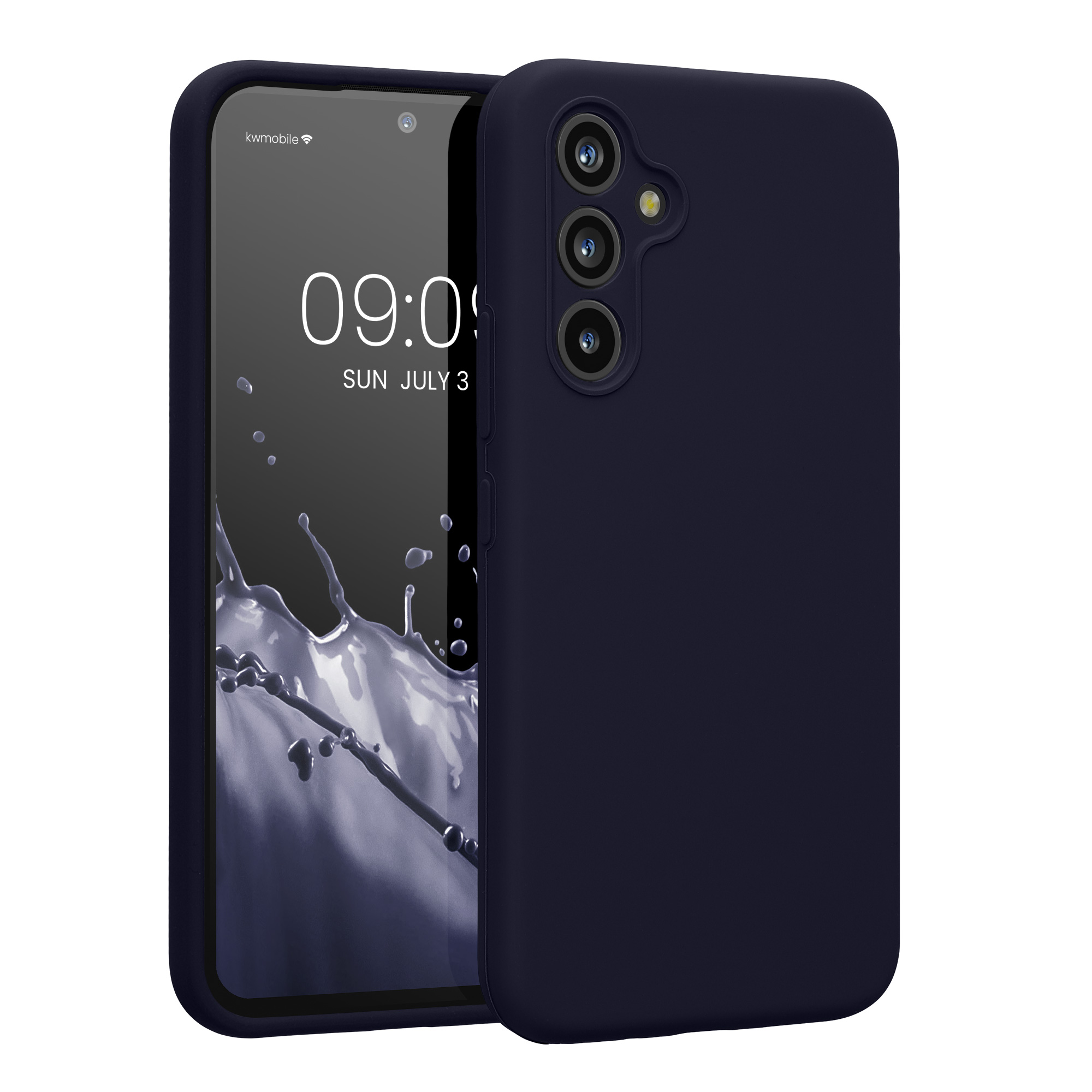 Kryt na mobil Samsung Galaxy A54 5G kwmobile slim matný TPU Hluboký oceán