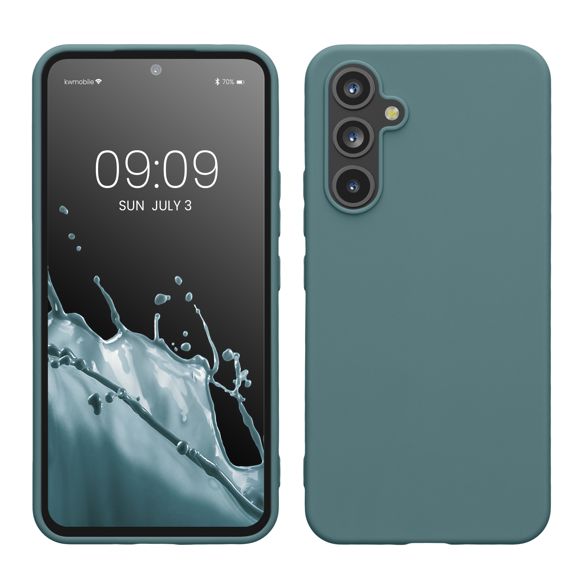 Kryt na mobil Samsung Galaxy A54 5G kwmobile TPU Arktická noc
