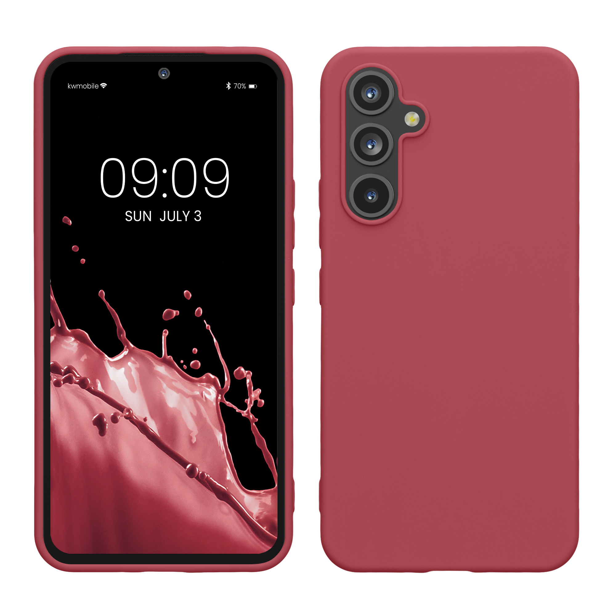 Kryt na mobil Samsung Galaxy A54 5G kwmobile TPU Tmavě růžová
