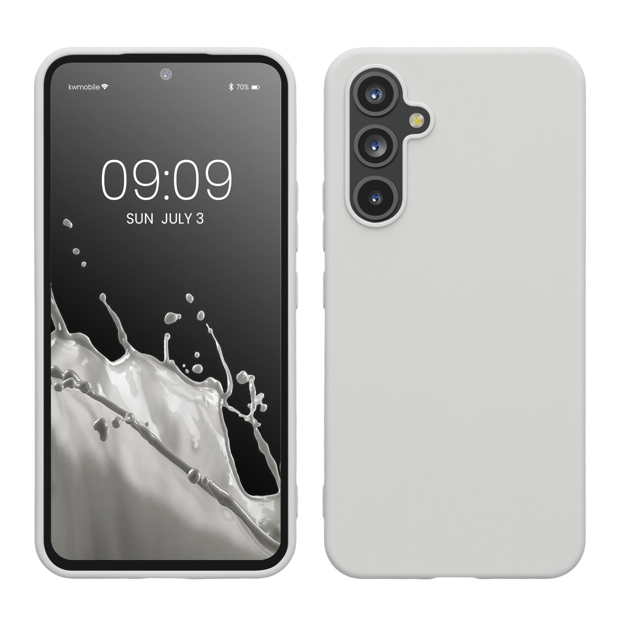 Kryt na mobil Samsung Galaxy A54 5G kwmobile TPU Matná bílá