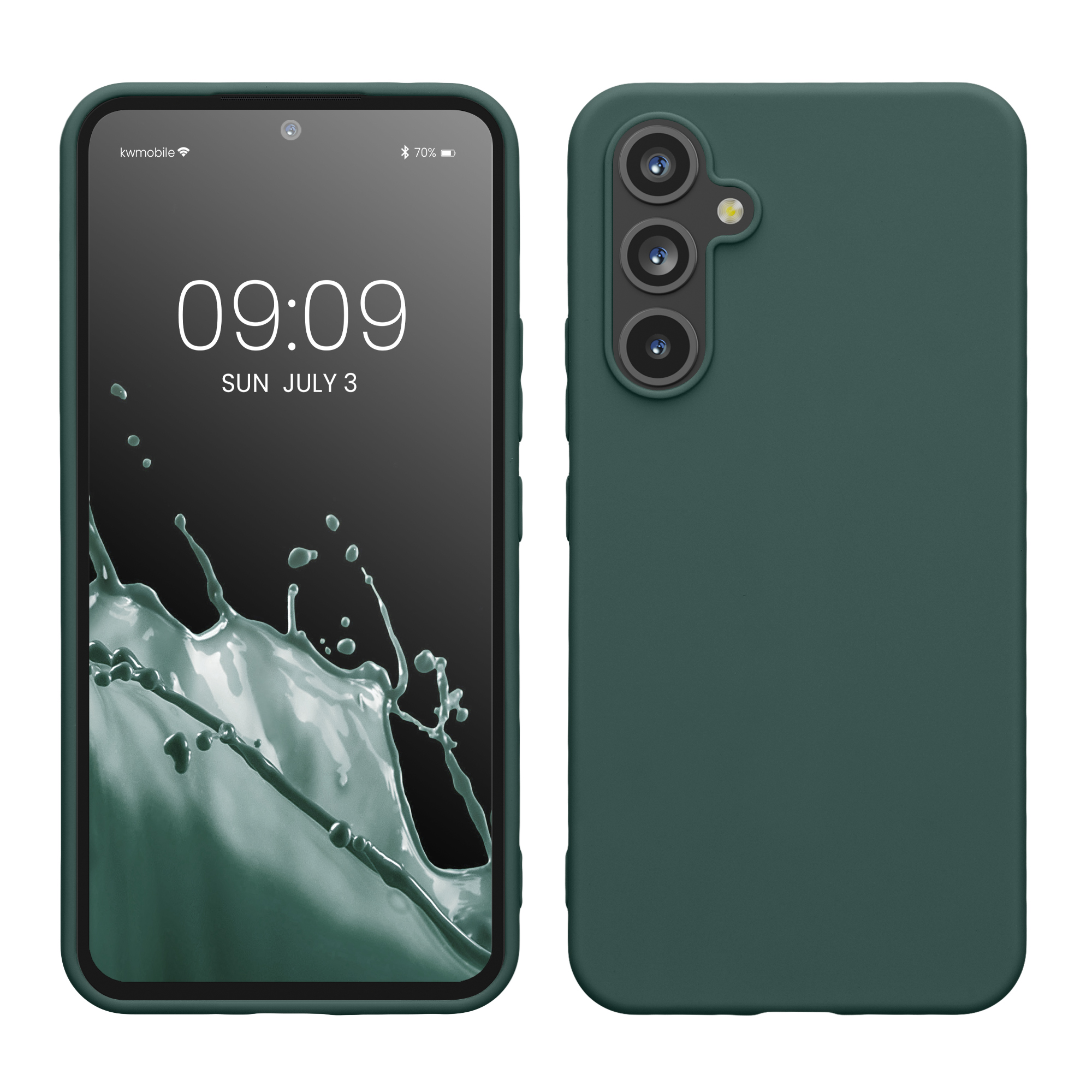 Kryt na mobil Samsung Galaxy A54 5G kwmobile TPU Modro-zelená