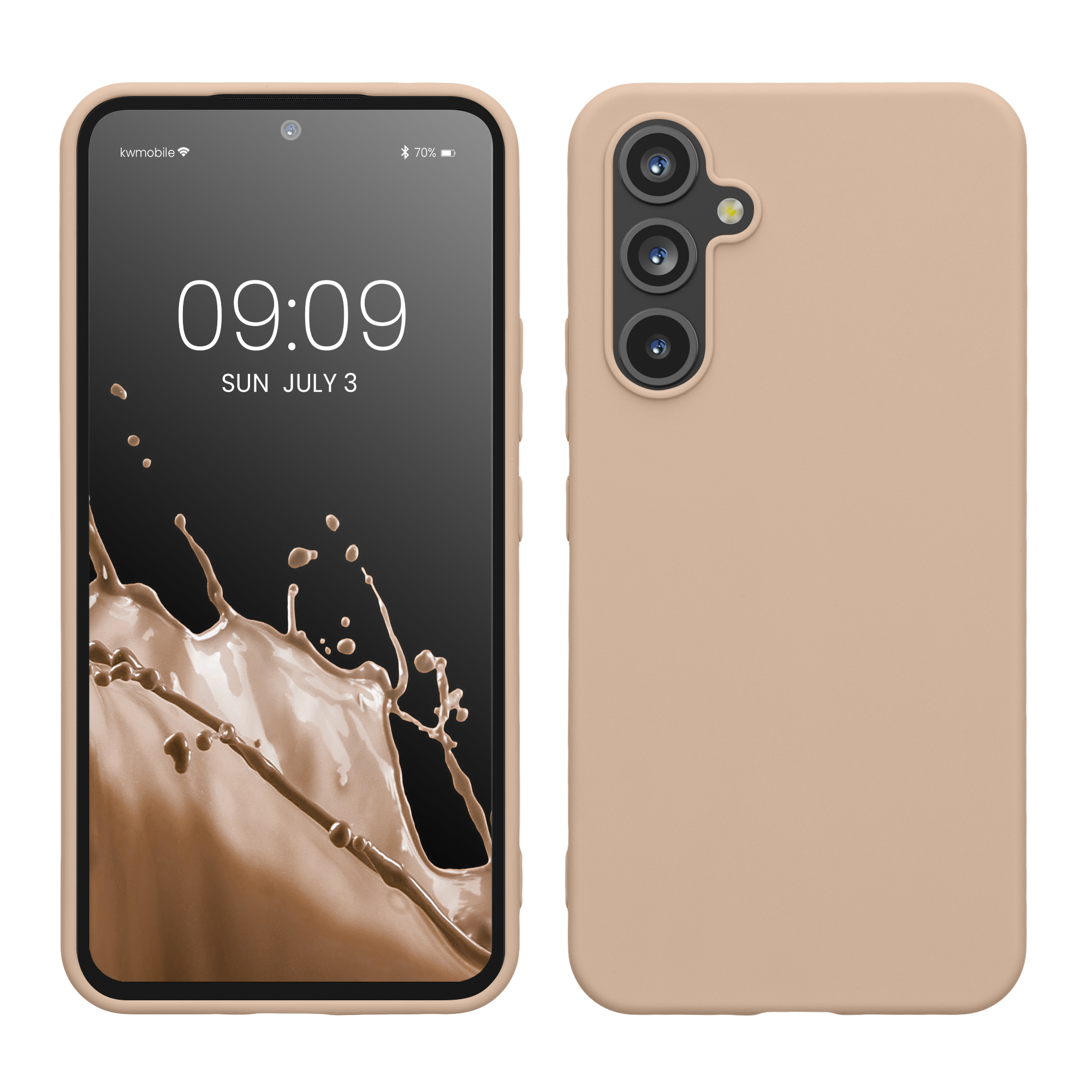 Kryt na mobil Samsung Galaxy A54 5G kwmobile TPU Perleťová