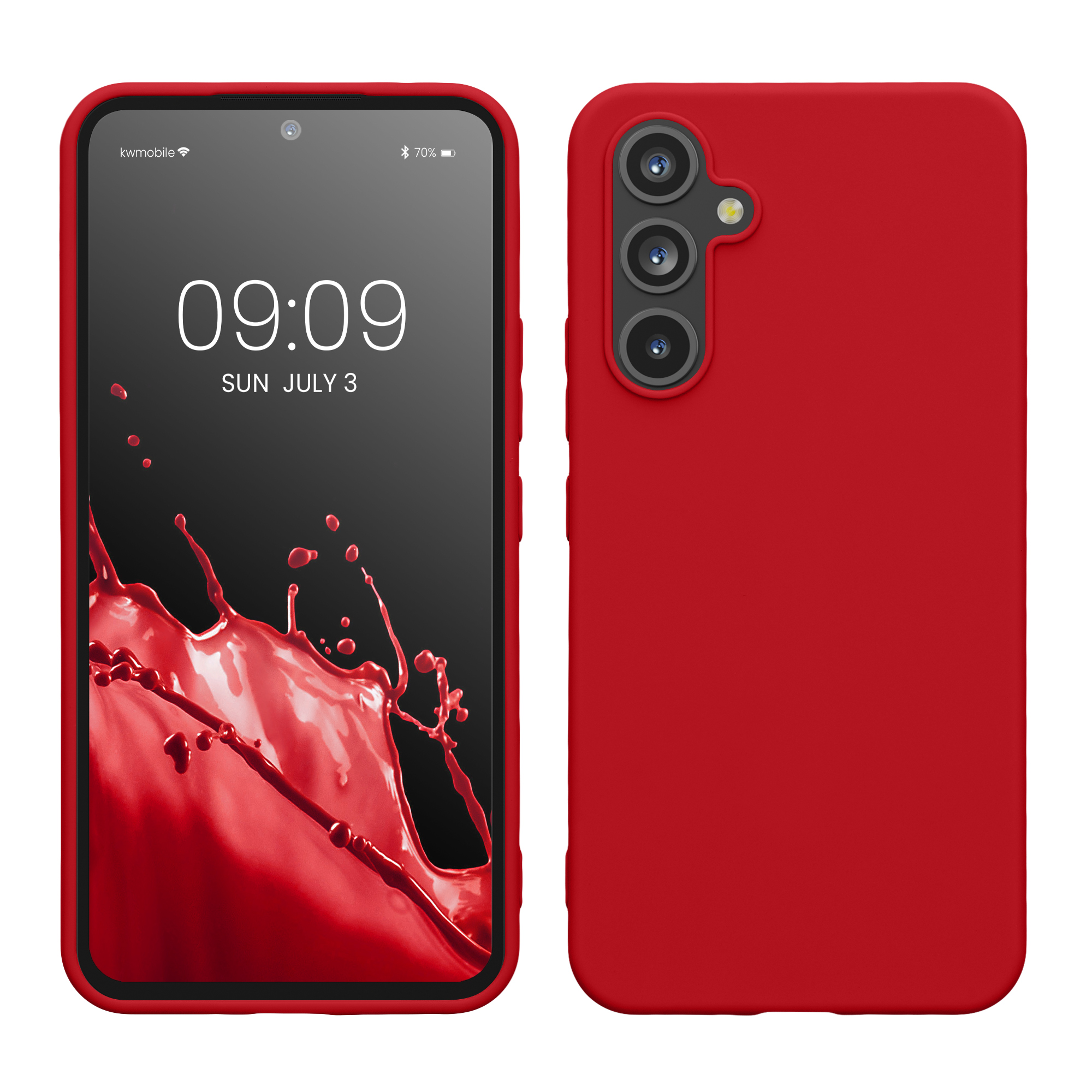 Kryt na mobil Samsung Galaxy A54 5G kwmobile TPU Klasická červená