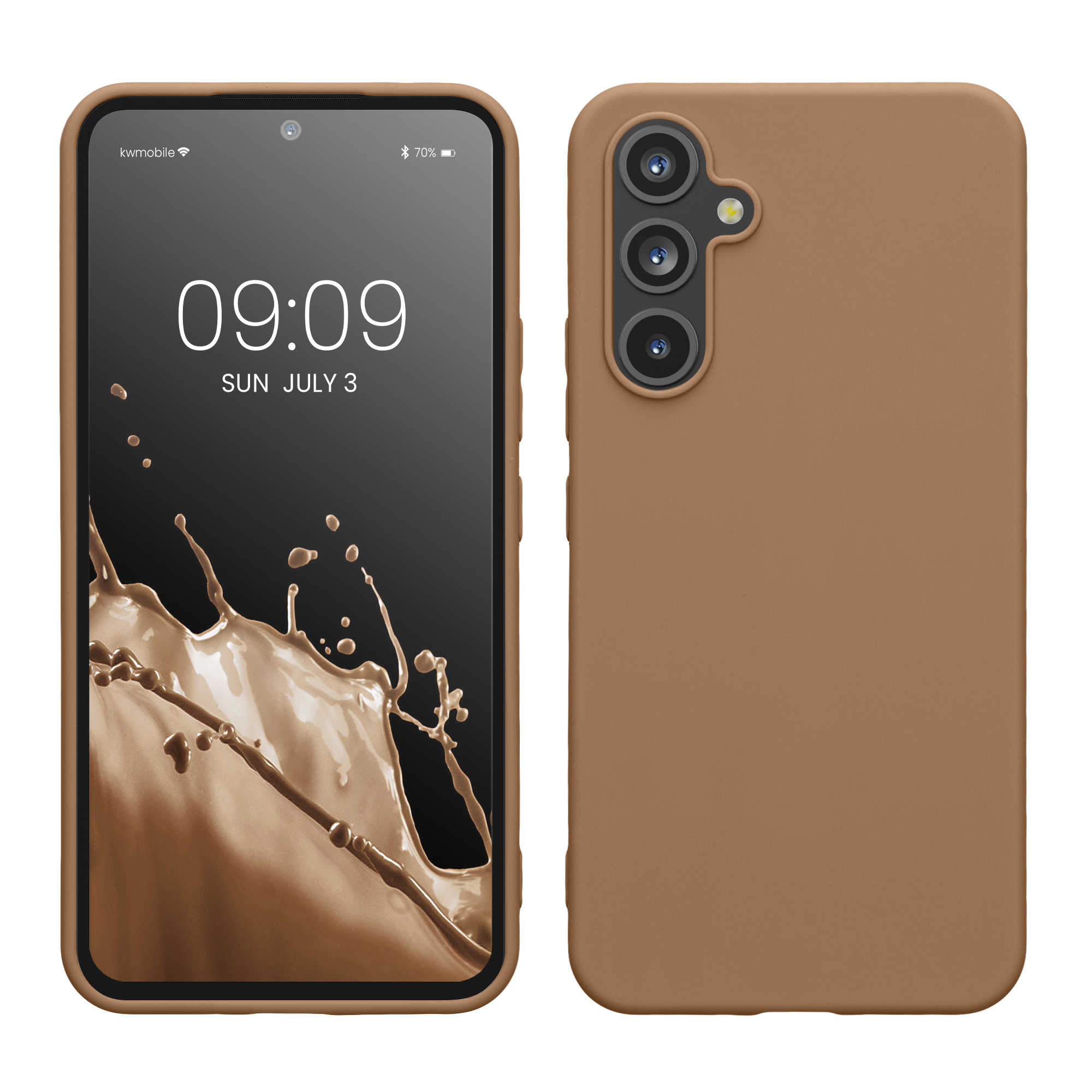 Kryt na mobil Samsung Galaxy A54 5G kwmobile TPU Cappuccino