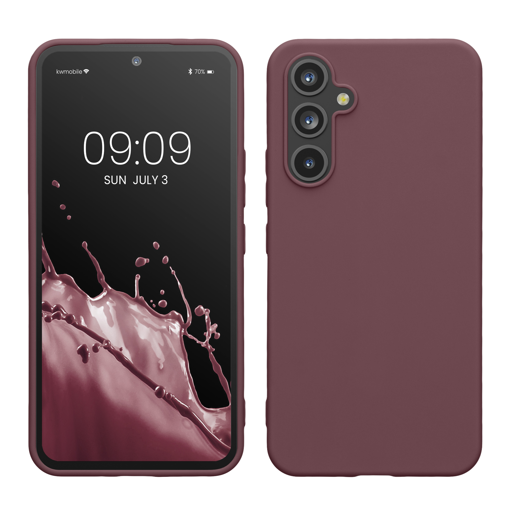 Kryt na mobil Samsung Galaxy A54 5G kwmobile TPU Hroznová fialová