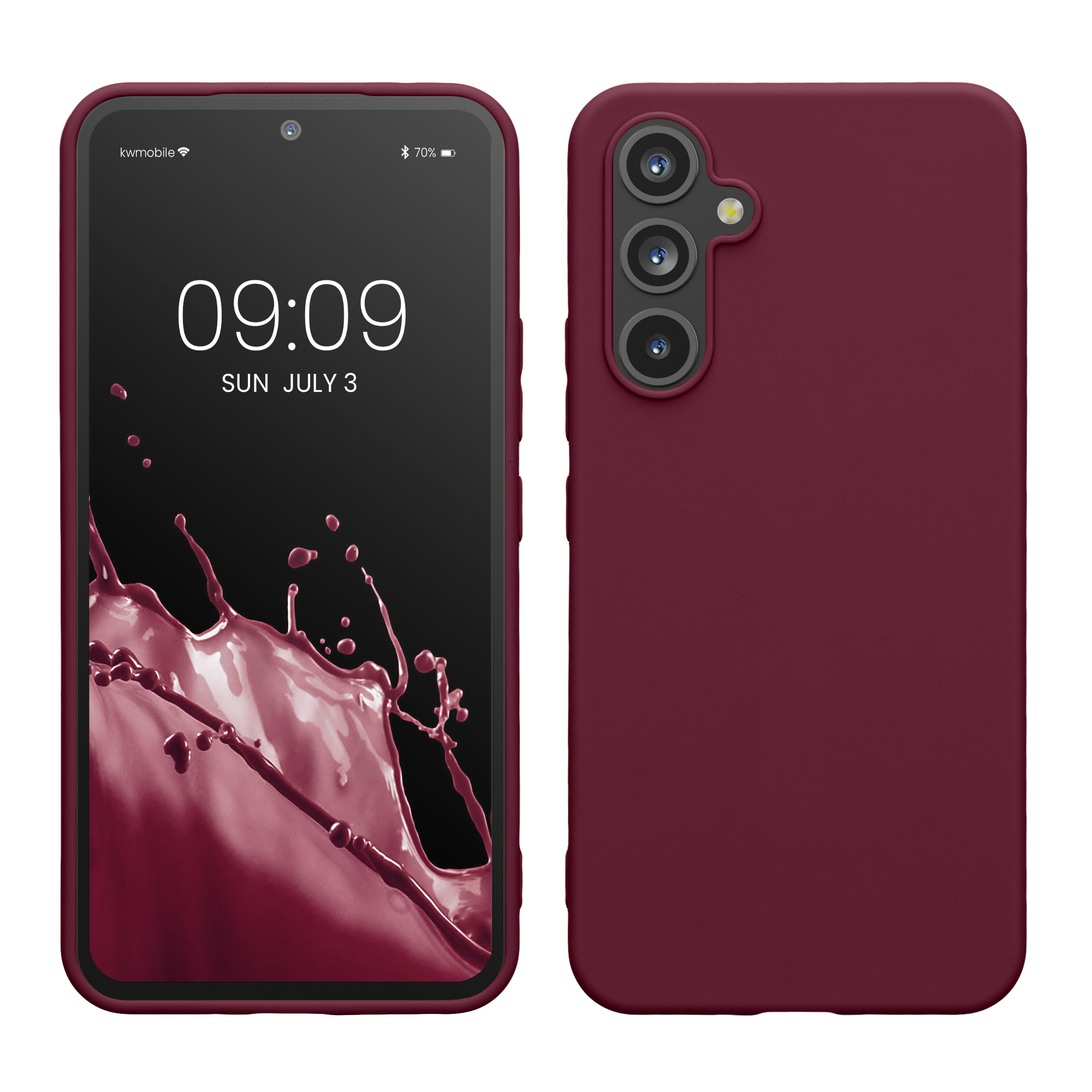 Pouzdro pro Samsung Galaxy A54 5G kwmobile TPU - magenta fialová
