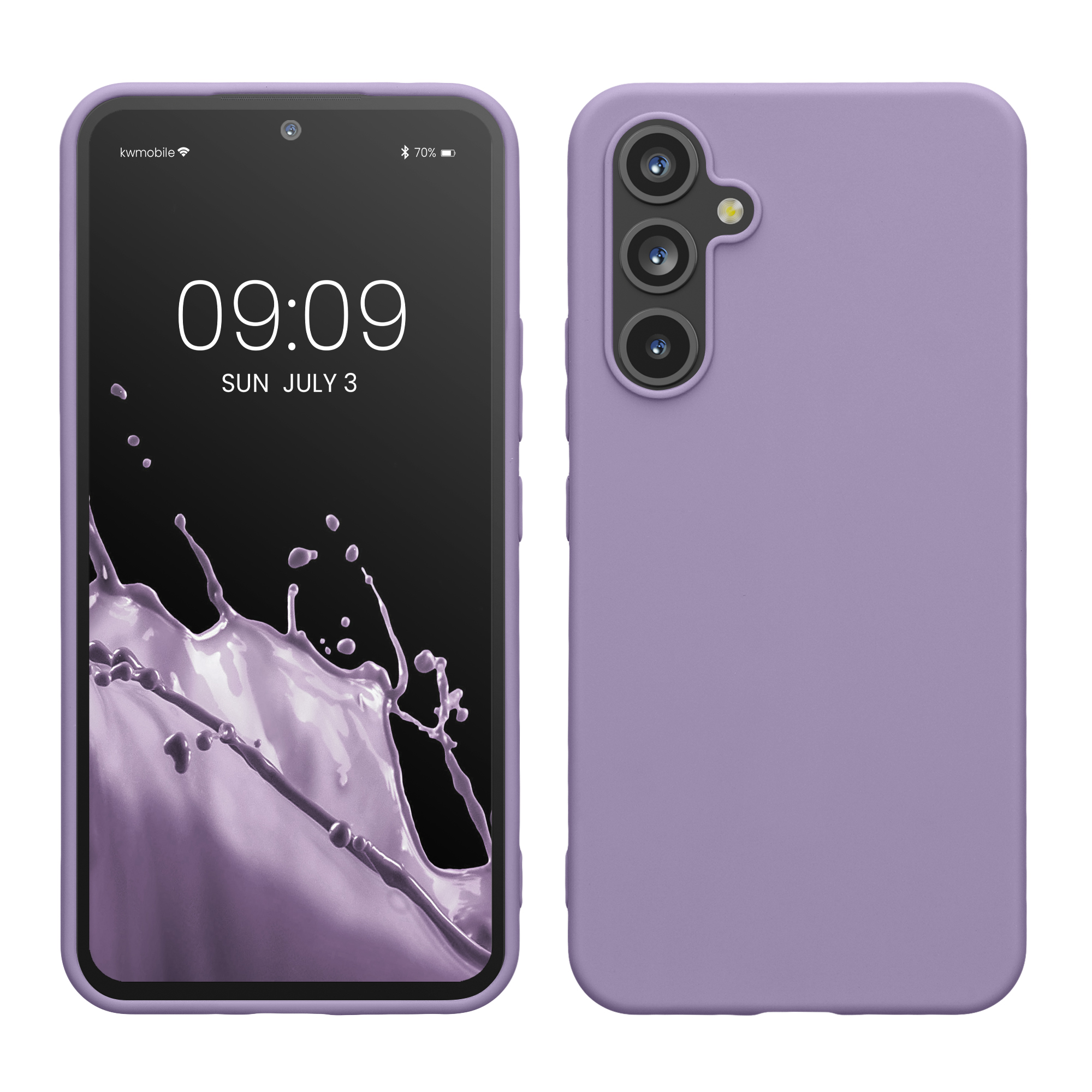 Kryt na mobil Samsung Galaxy A54 5G kwmobile TPU Fialová