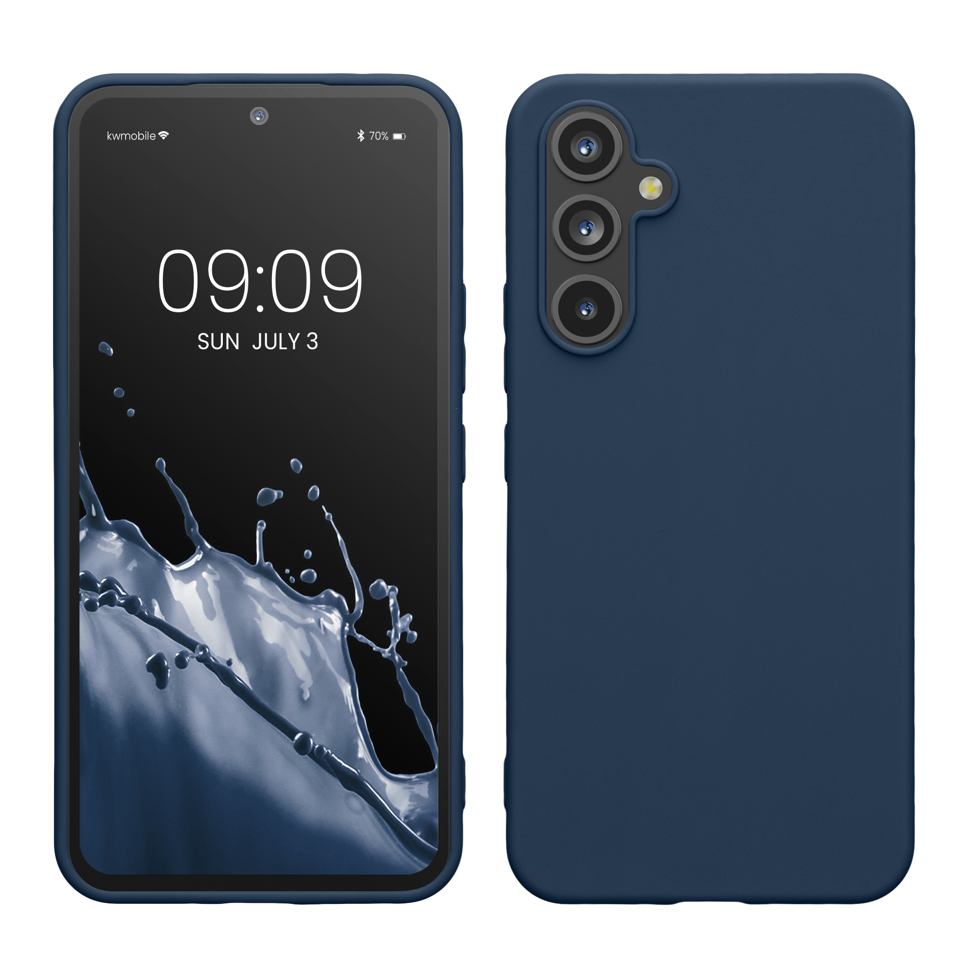 Kryt na mobil Samsung Galaxy A54 5G kwmobile TPU Námořnická modrá