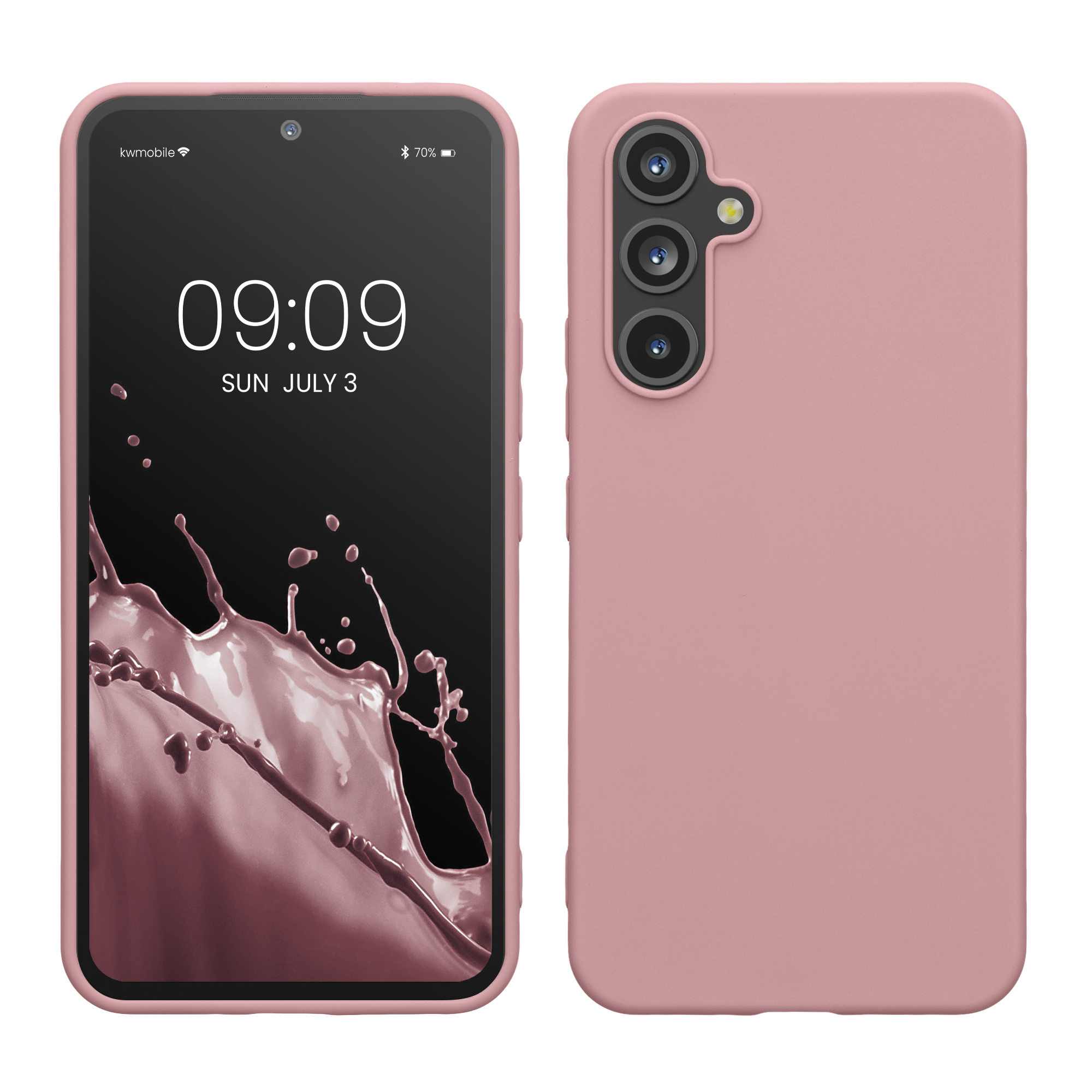 Kryt na mobil Samsung Galaxy A54 5G kwmobile TPU Starorůžová