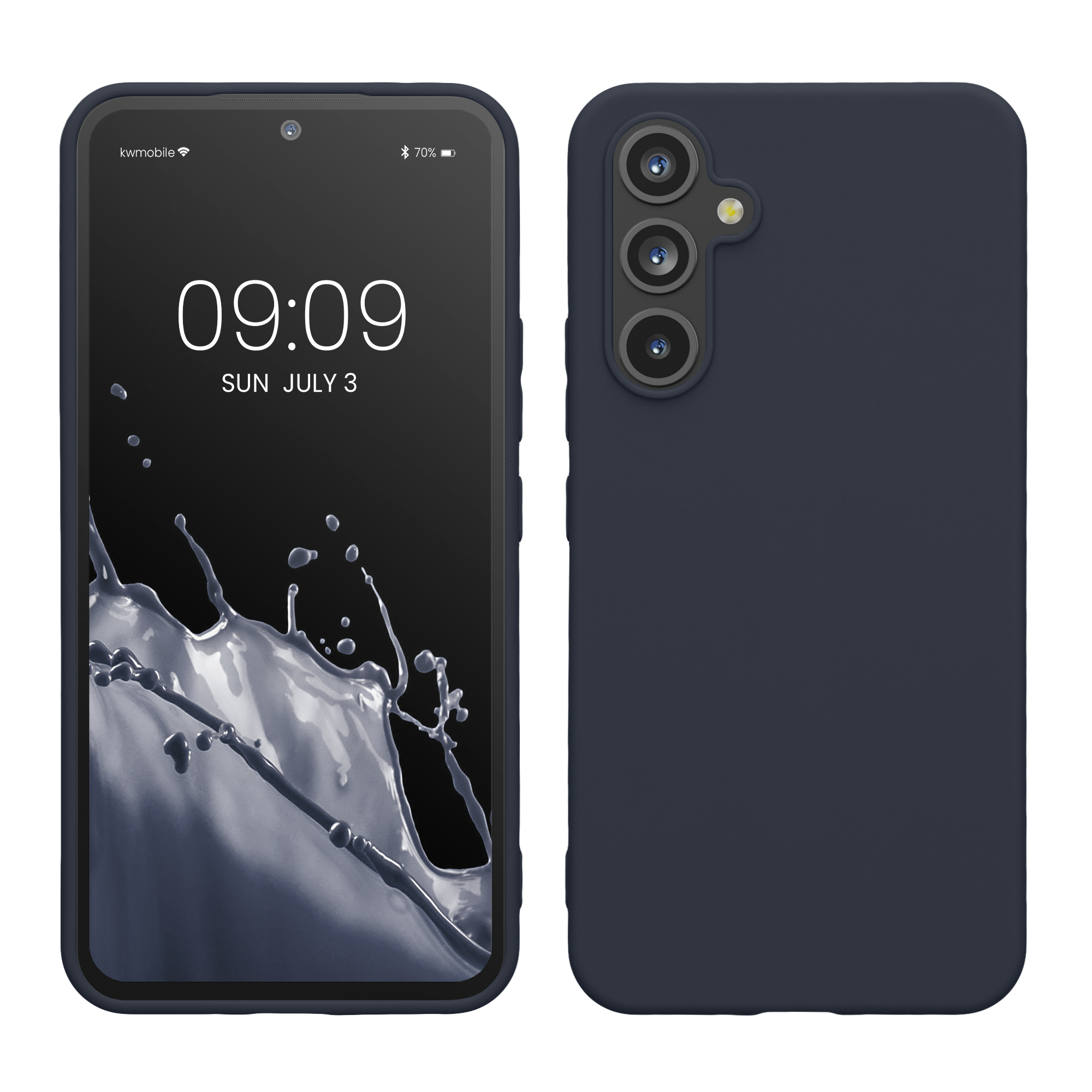 Kryt na mobil Samsung Galaxy A54 5G kwmobile TPU Tmavě modrá