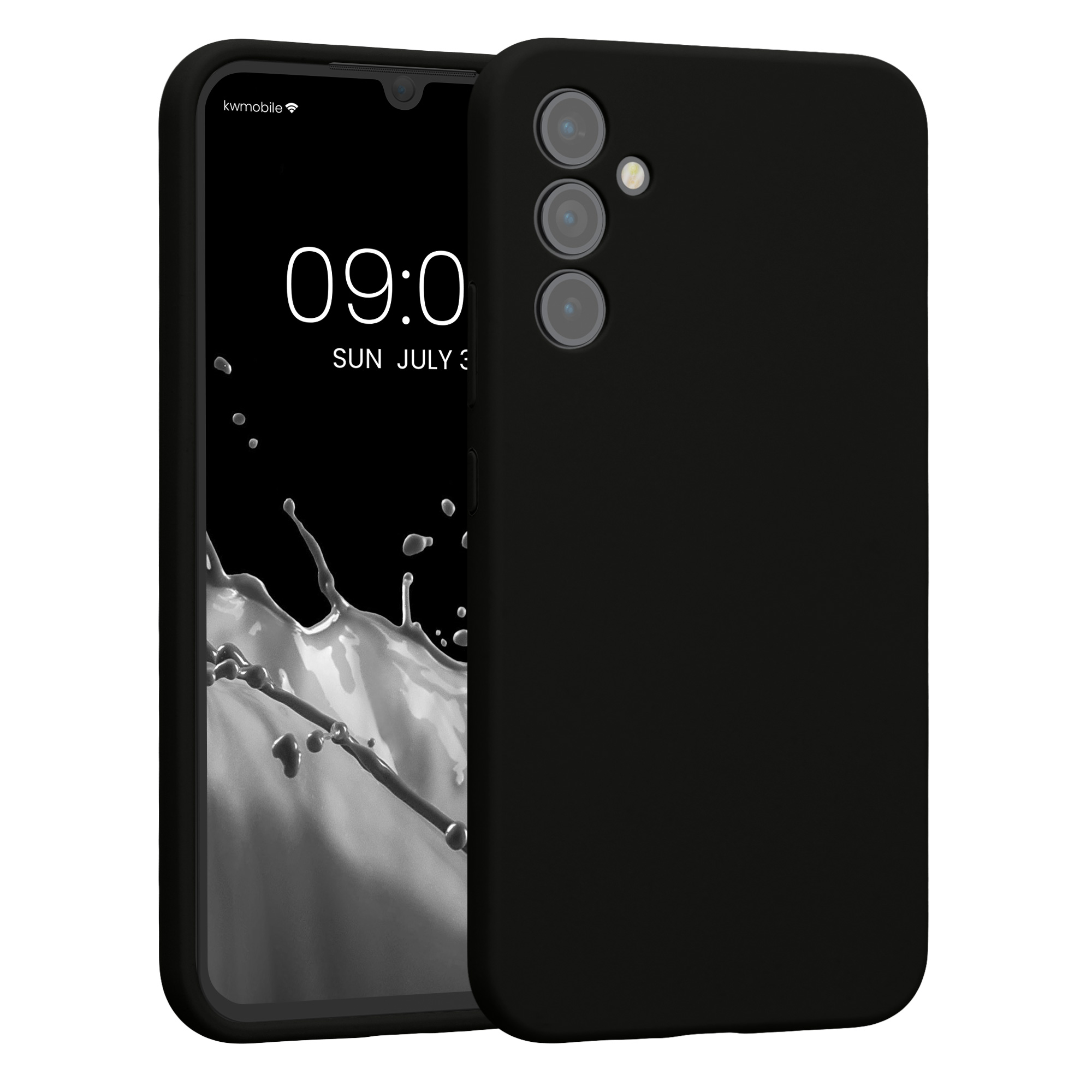 Matný kryt na mobil Samsung Galaxy A34 5G kwmobile černý