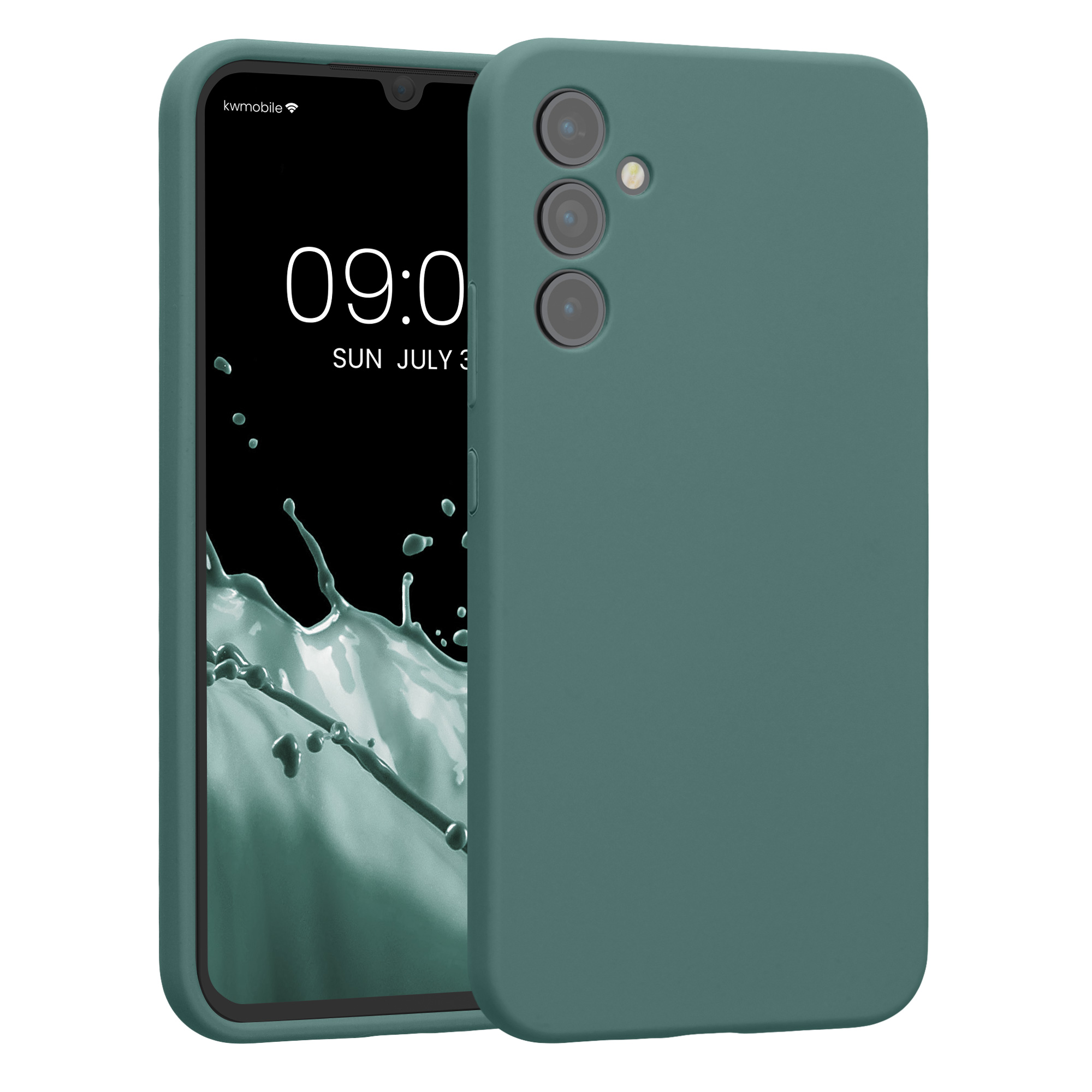 Matný kryt na mobil Samsung Galaxy A34 5G kwmobile Arctic Night