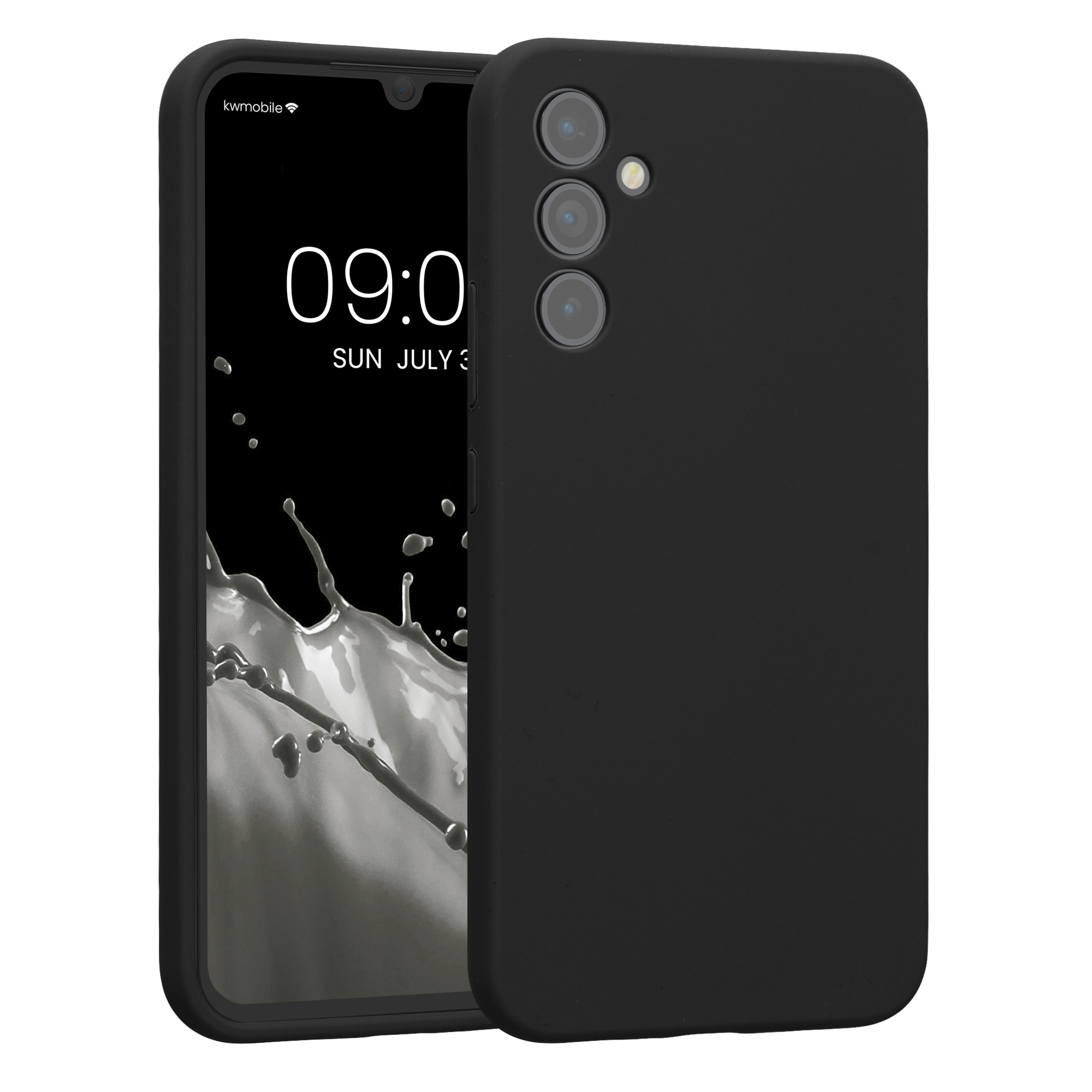 Matný kryt na mobil Samsung Galaxy A34 5G kwmobile matně černý