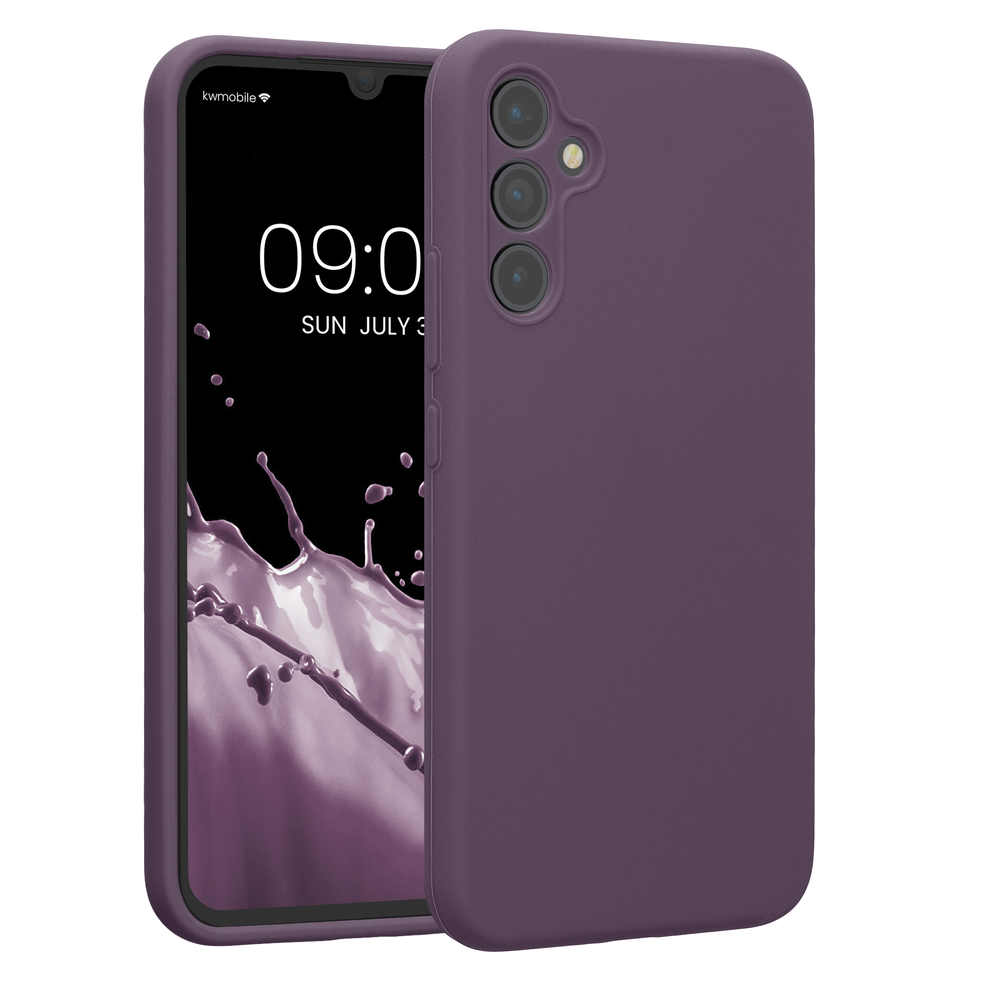 Matný kryt na mobil Samsung Galaxy A34 5G kwmobile Pale Iris