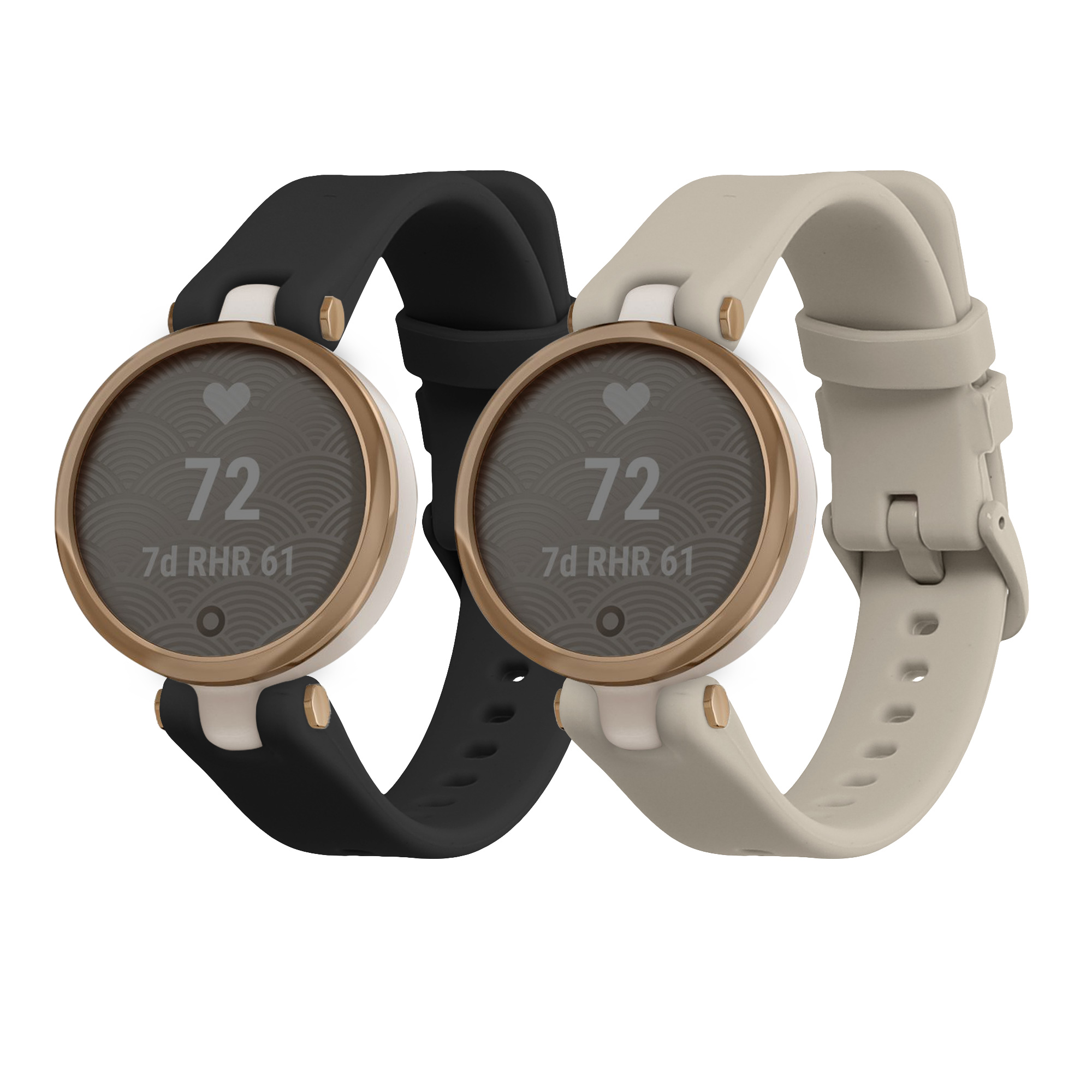 Řemínek kwmobile pro Garmin Lily Sport, černá / béžová