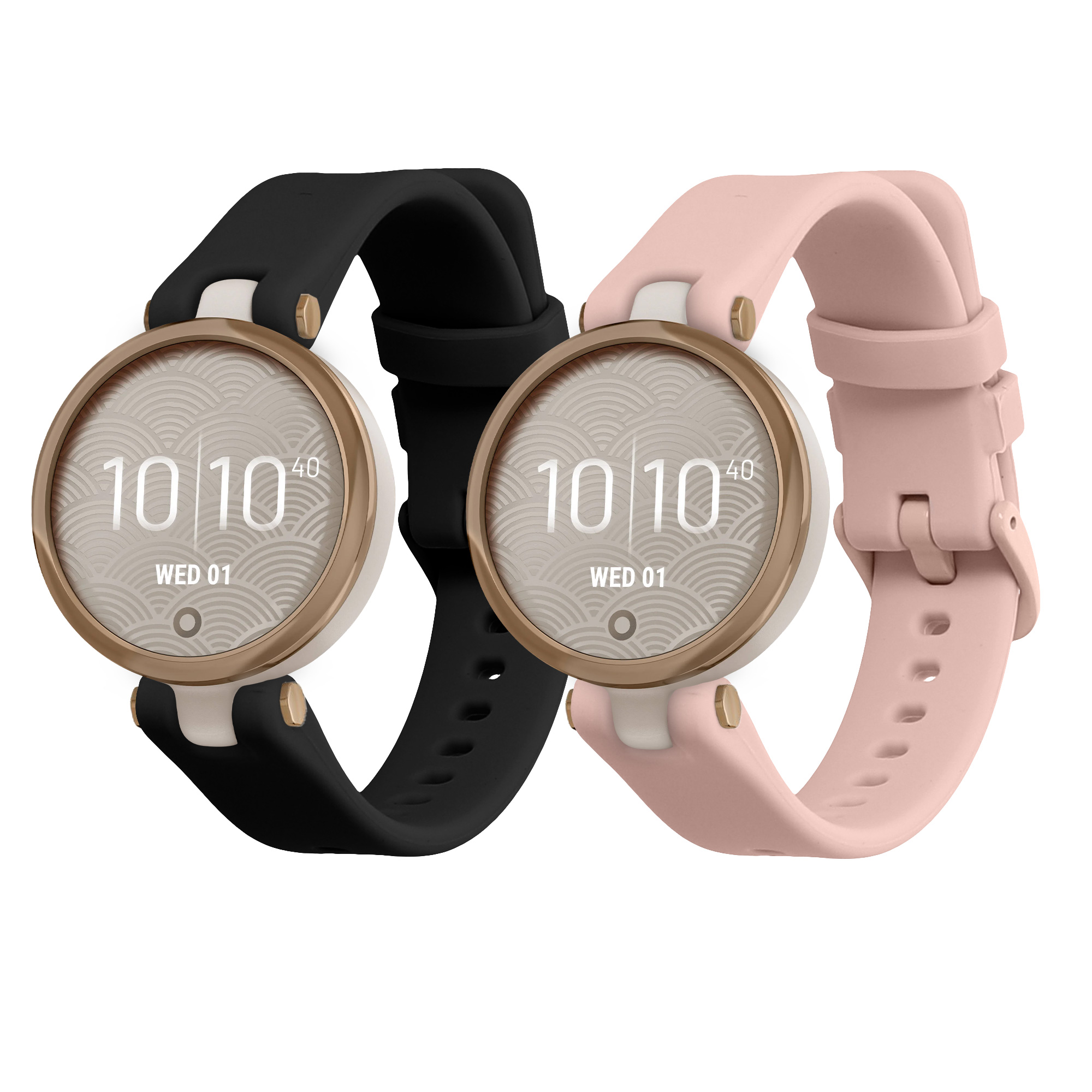 Řemínek kwmobile pro Garmin Lily Sport, 2x replacement silicone watch bands