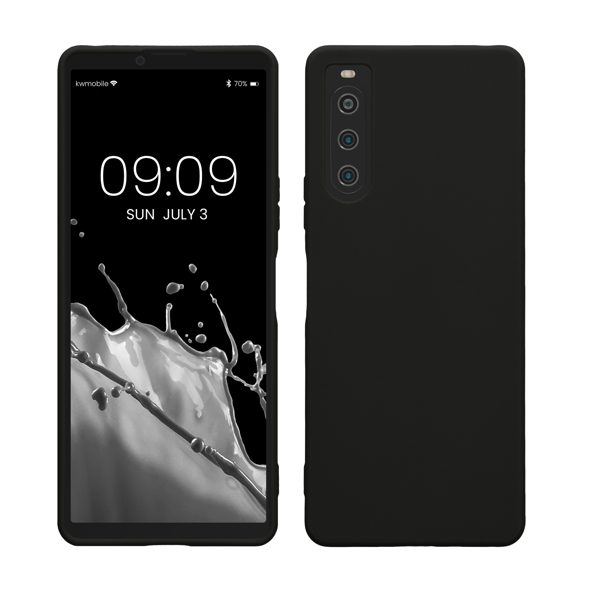 Kryt na mobil kwmobile - Sony Xperia 10 V - černá