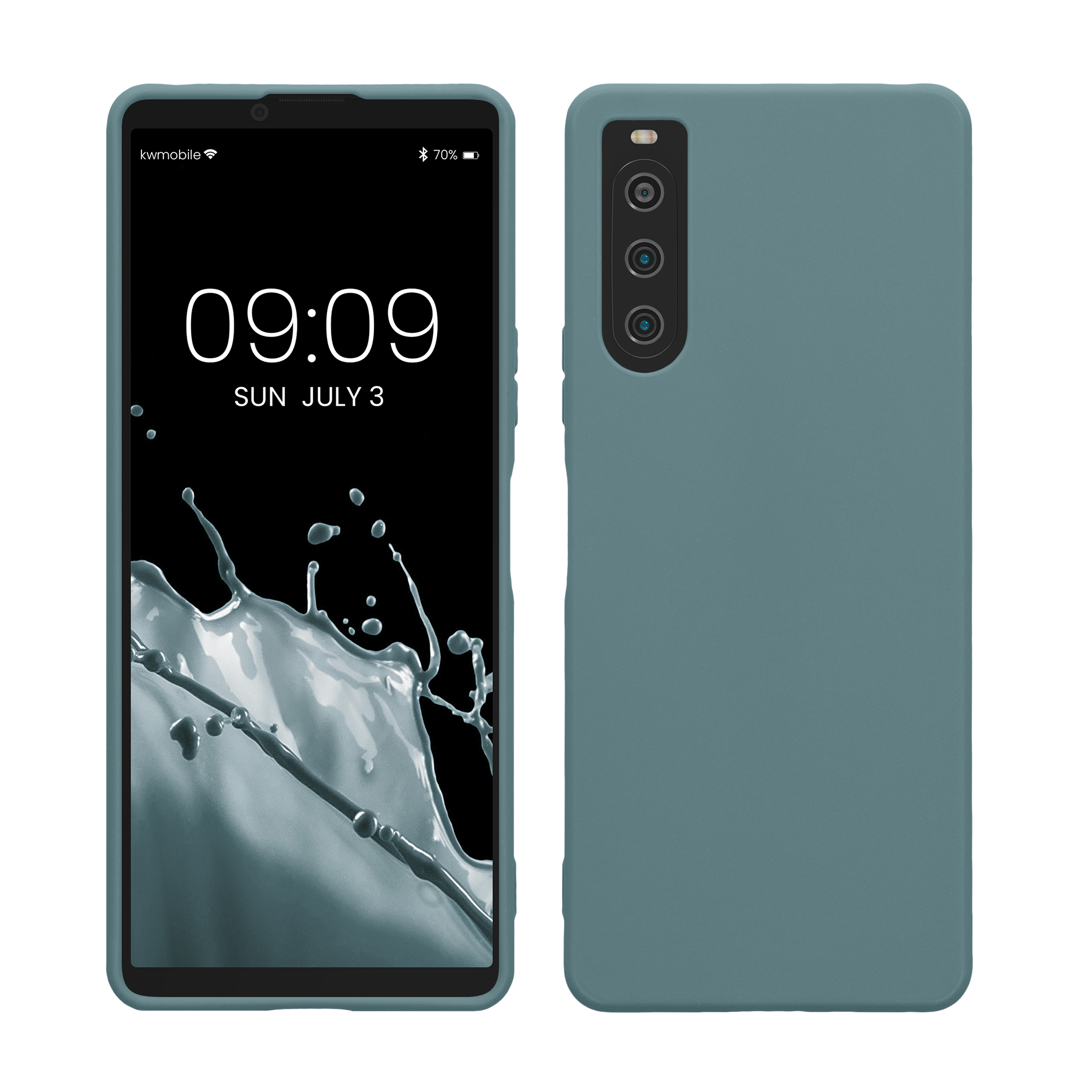 Pouzdro pro Sony Xperia 10 V kwmobile TPU - arktická noc