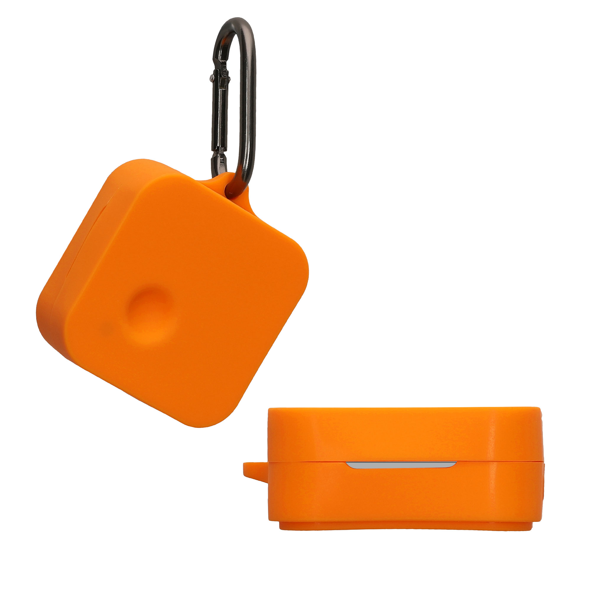 Obal pro Nothing ear (2) kwmobile s karabinou silikonové - oranžová