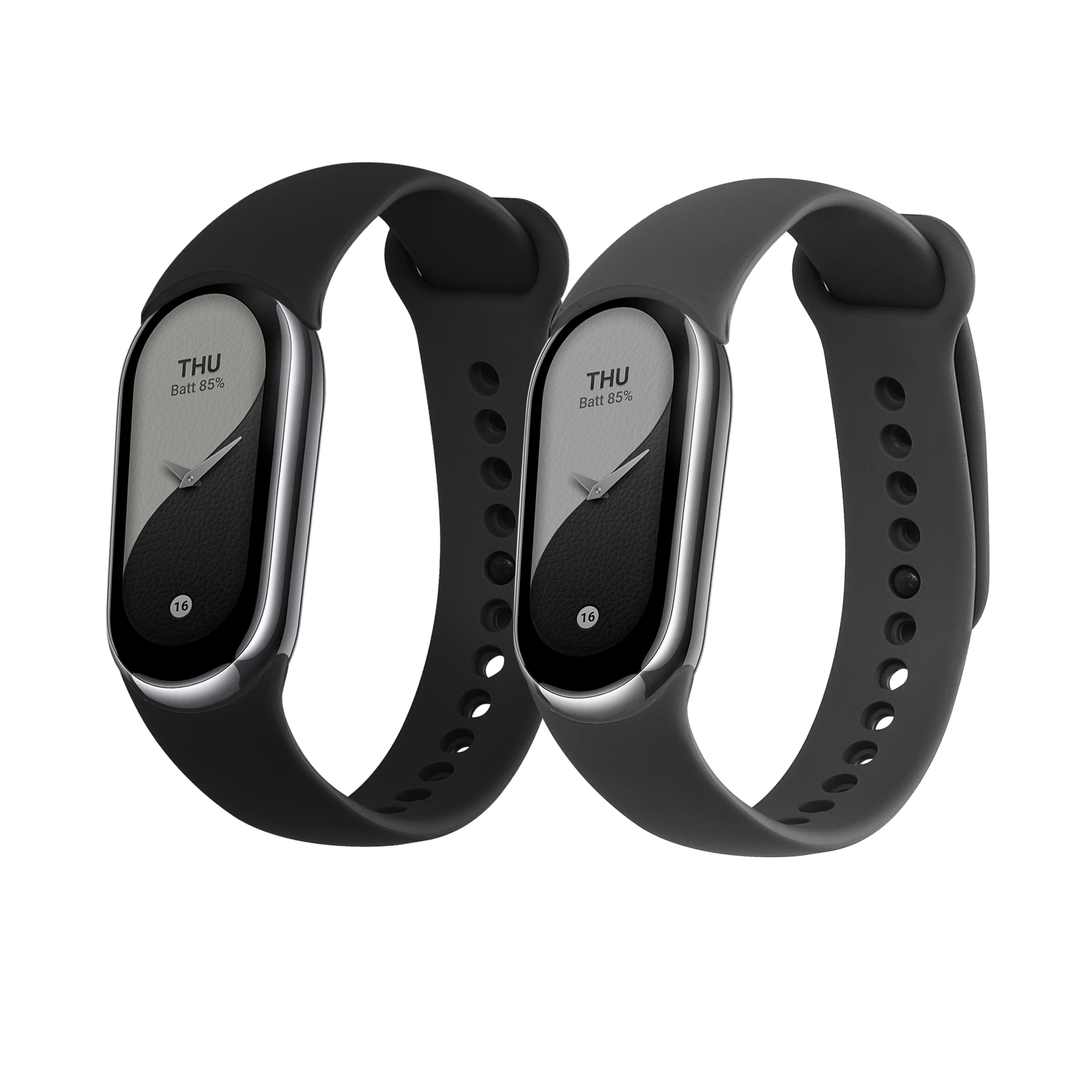 2 ks Řemínek kwmobile Xiaomi Mi, černá / šedá