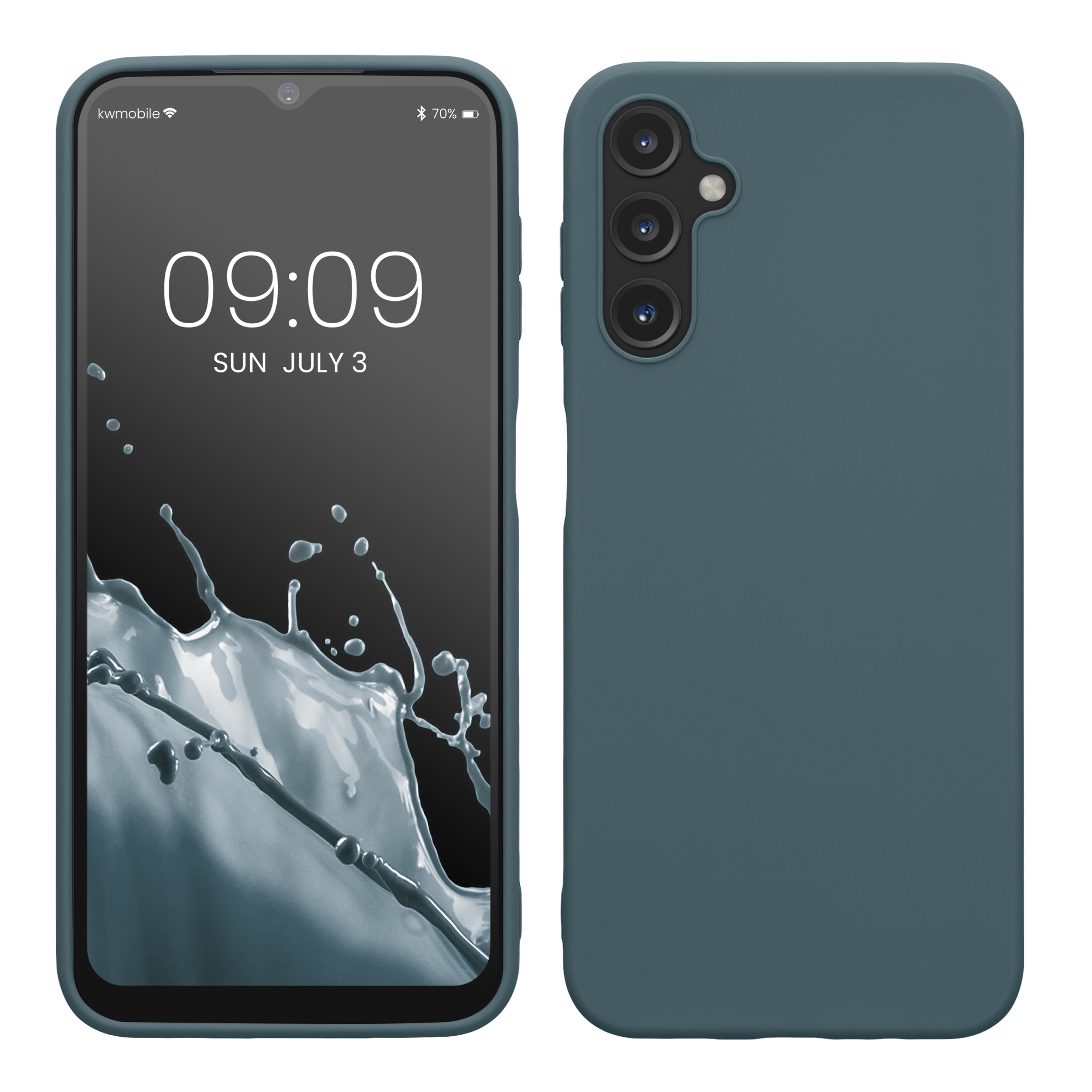 Kryt na mobil Samsung Galaxy A14 5G kwmobile TPU Tmavě břidlicová