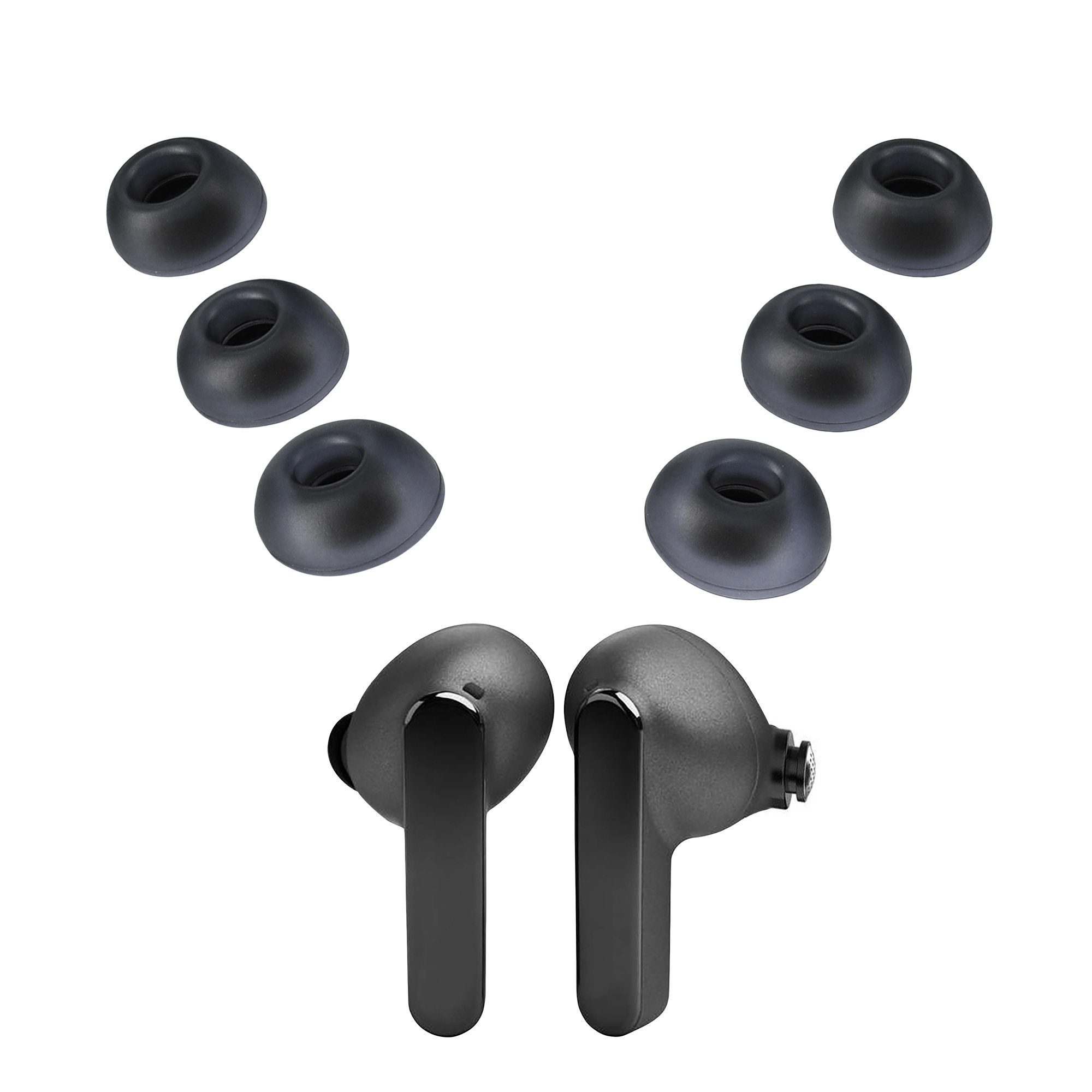 6x silikonové špuntíky do sluchátek pro JBL Live Pro 2 TWS kwmobile - modrá