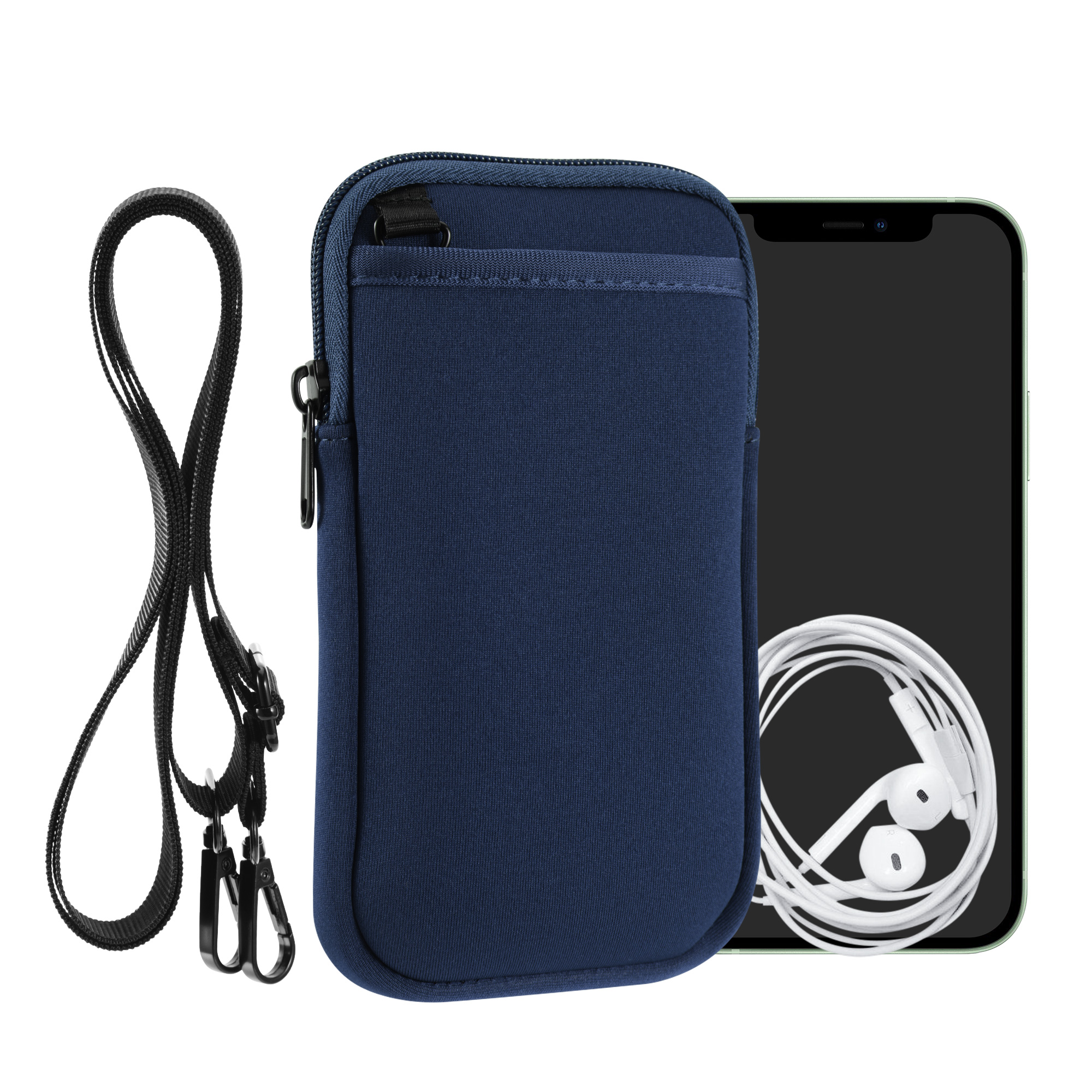 Univerzální pouzdro kwmobile na mobil XL 6,7/6,8" (17,2 x 8,4 cm) - námořnická modrá