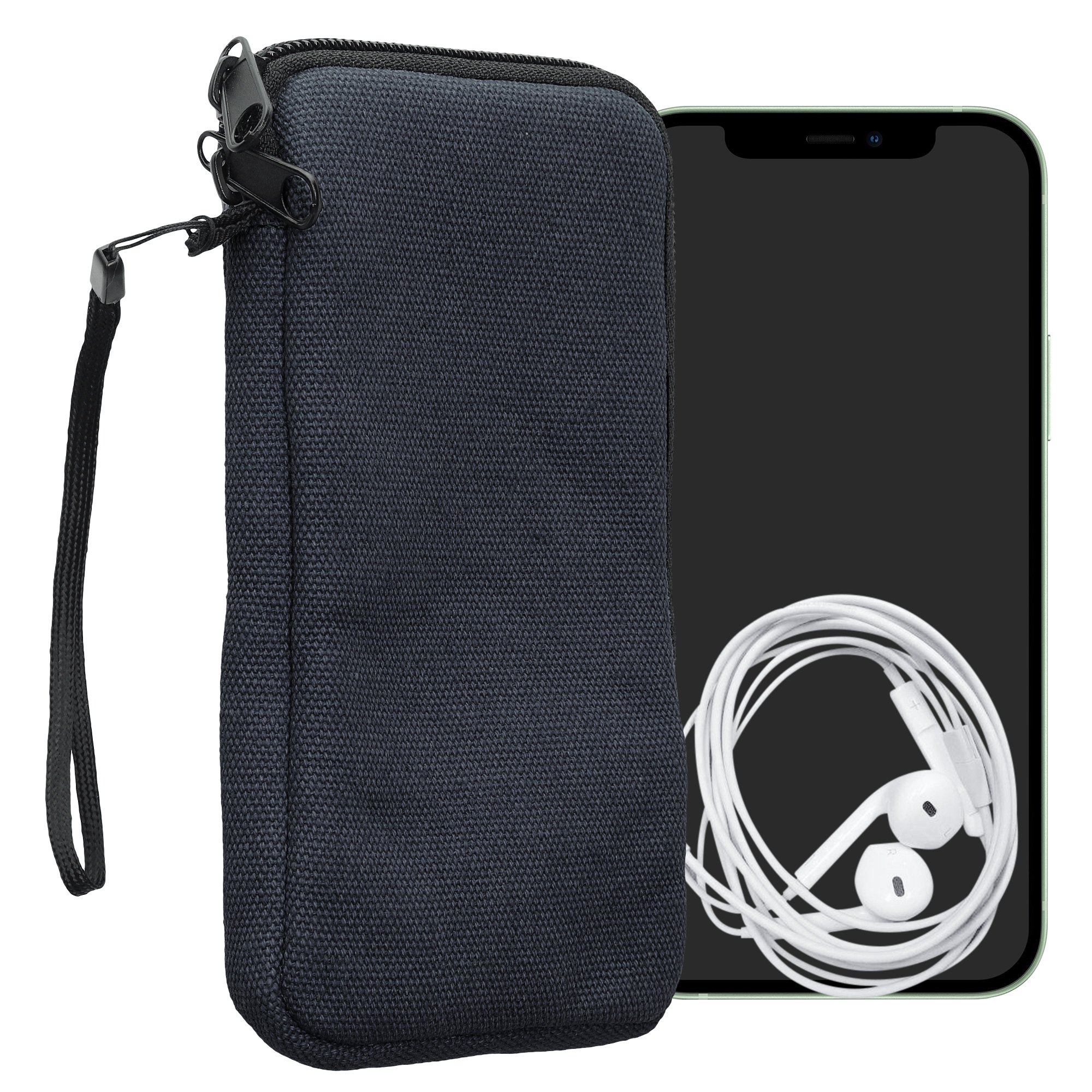 Univerzální pouzdro kwmobile na mobil XL 6,7/6,8" (17,2 x 8,4 cm) - tmavě modrá