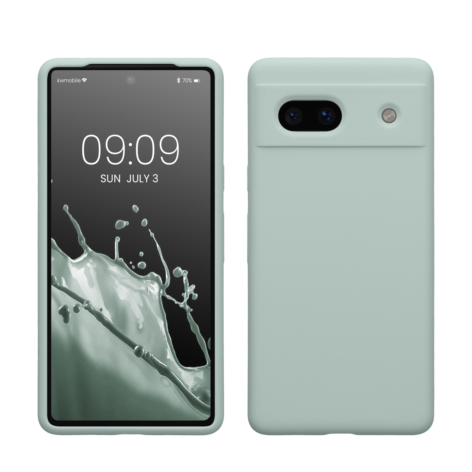 TPU kryt kwmobile Google Pixel 7a - Cool Mint