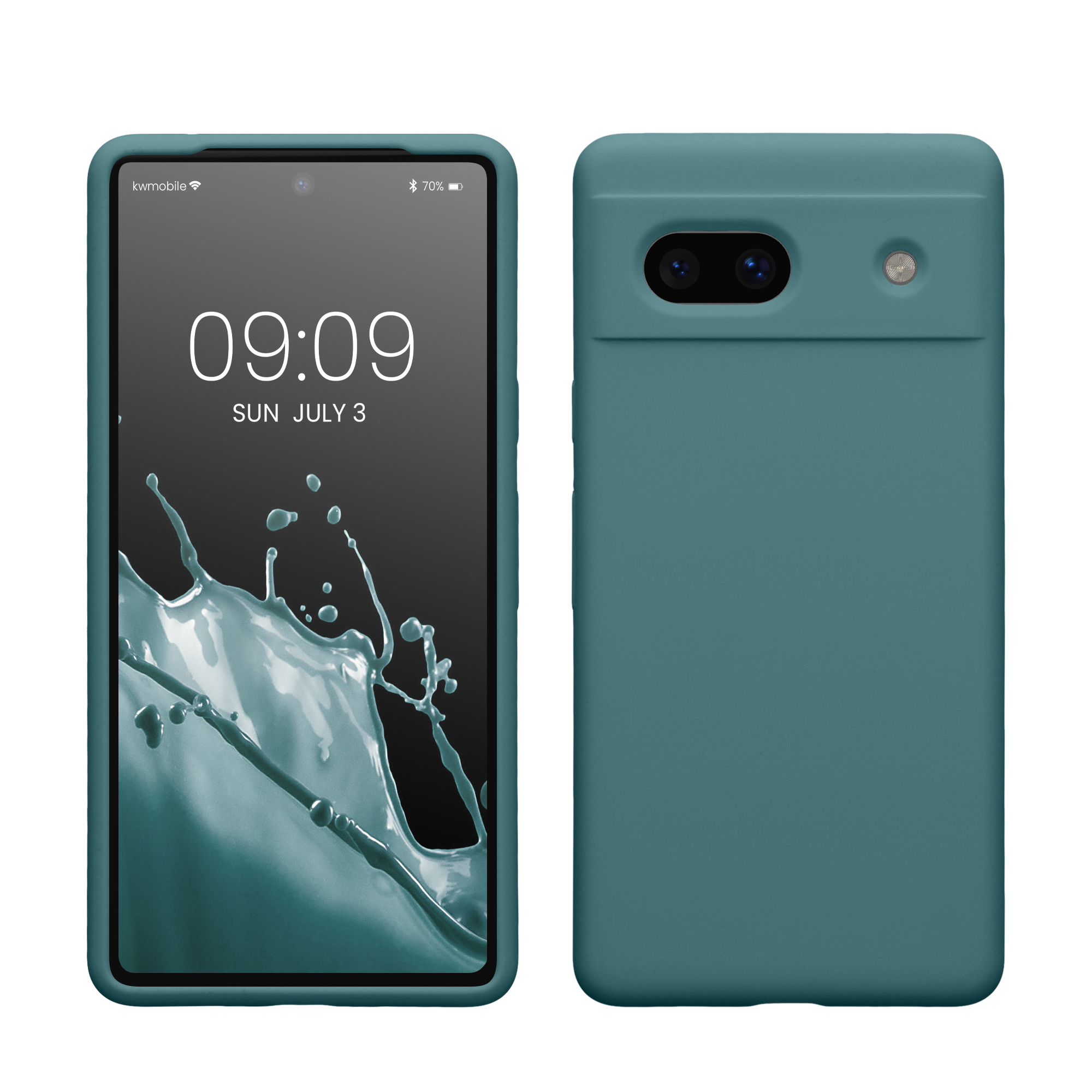 TPU kryt kwmobile Google Pixel 7a - tmavý Arctic Night