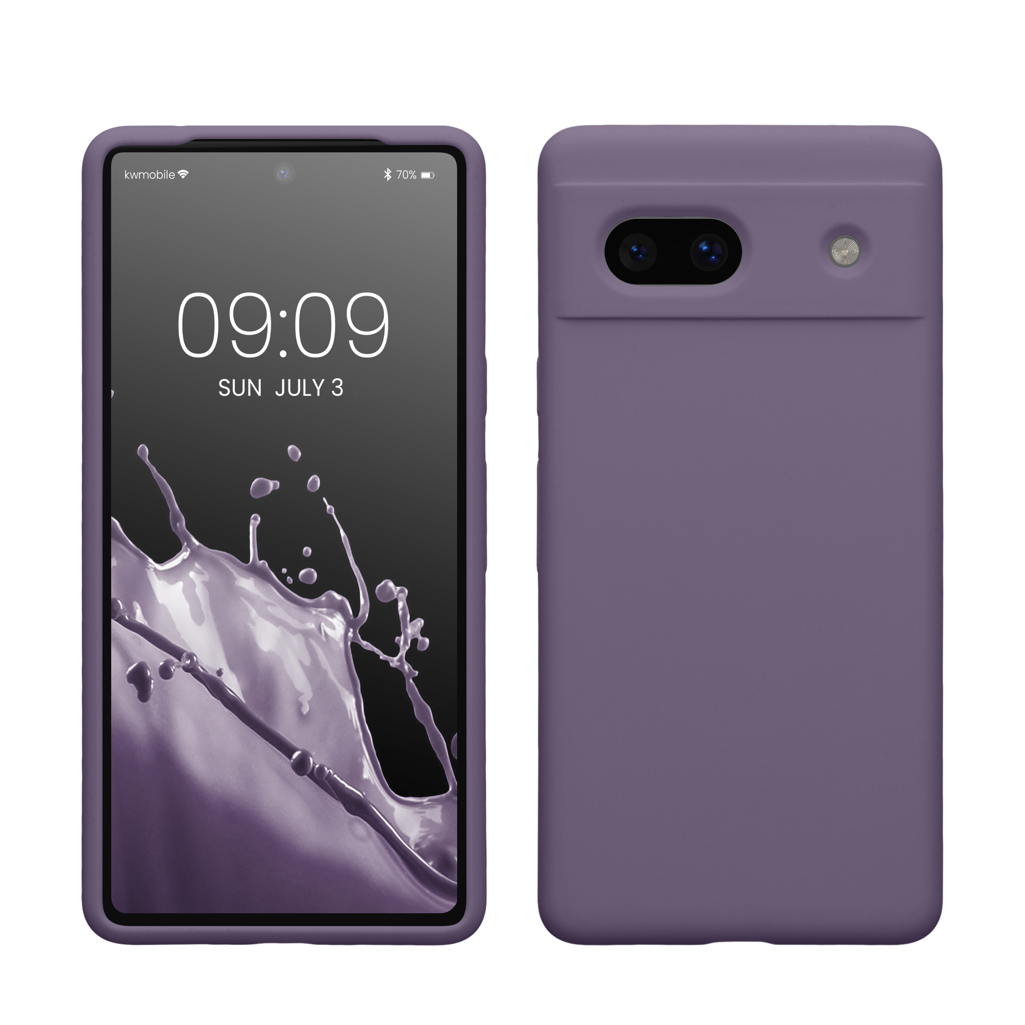 TPU kryt kwmobile Google Pixel 7a - Pale Iris