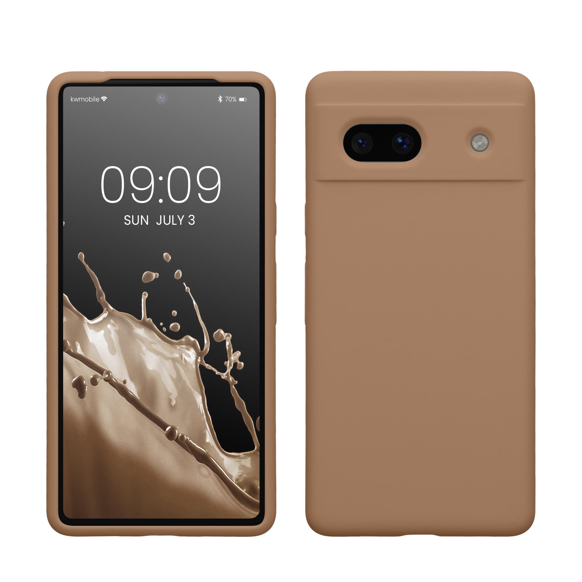 TPU kryt kwmobile Google Pixel 7a - Cappuccino