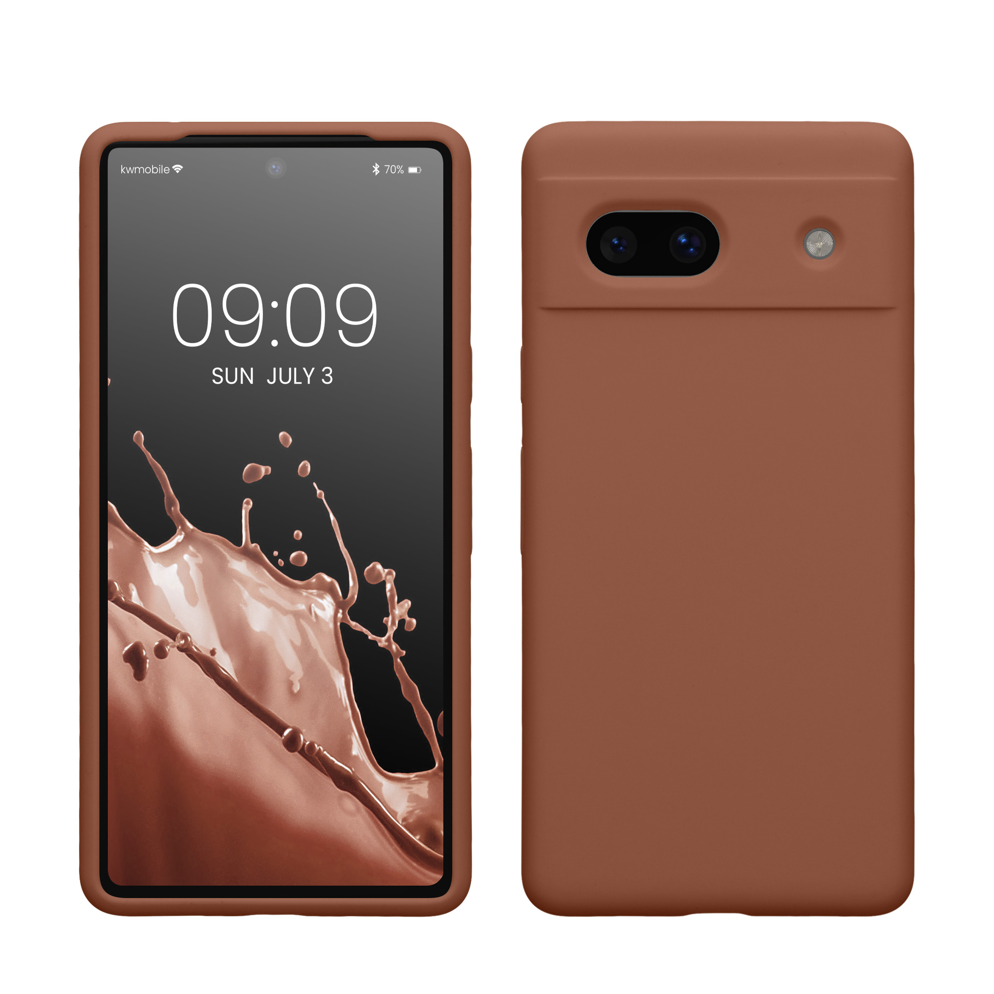 TPU kryt kwmobile Google Pixel 7a - Mocha