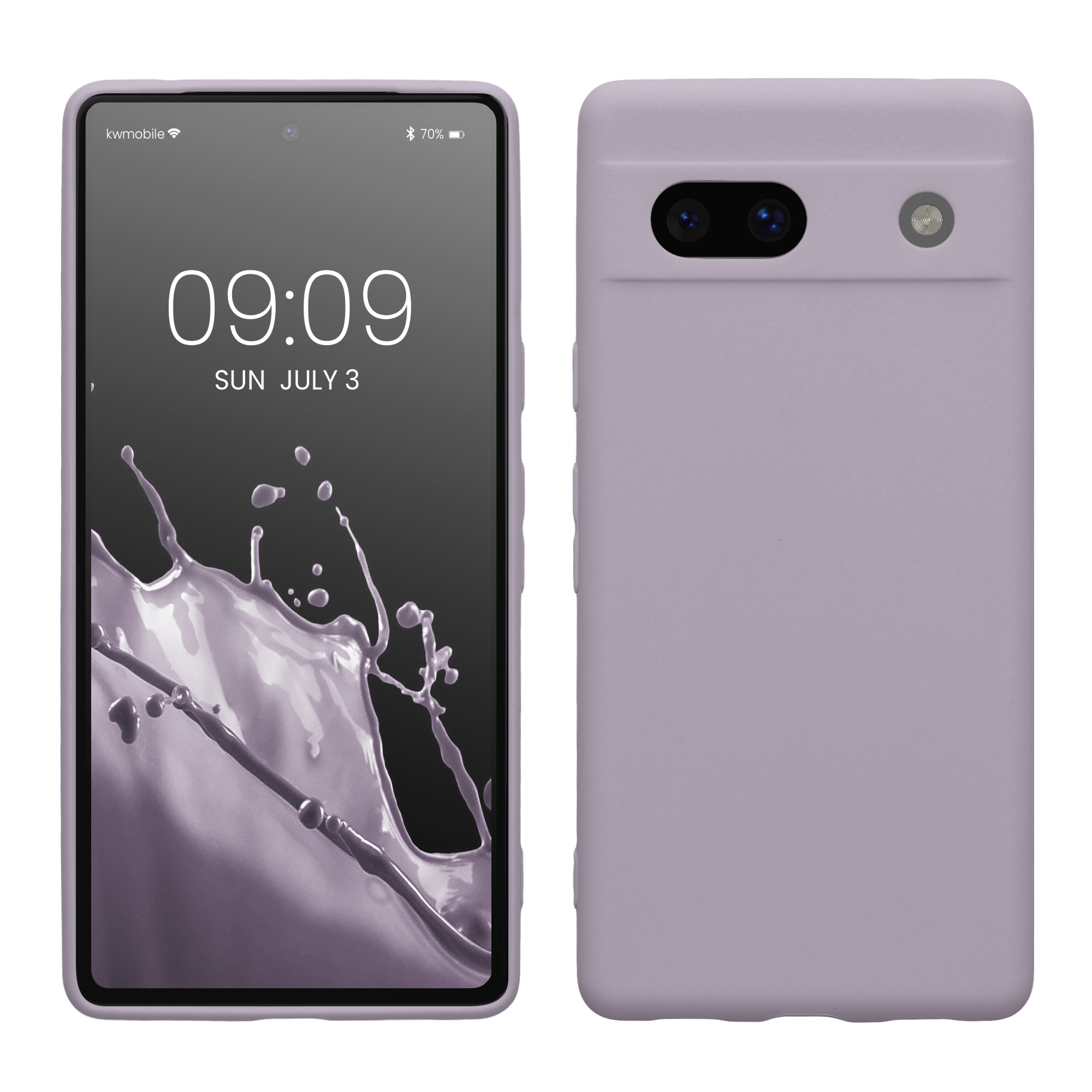 TPU kryt kwmobile Google Pixel 7a - levandulový