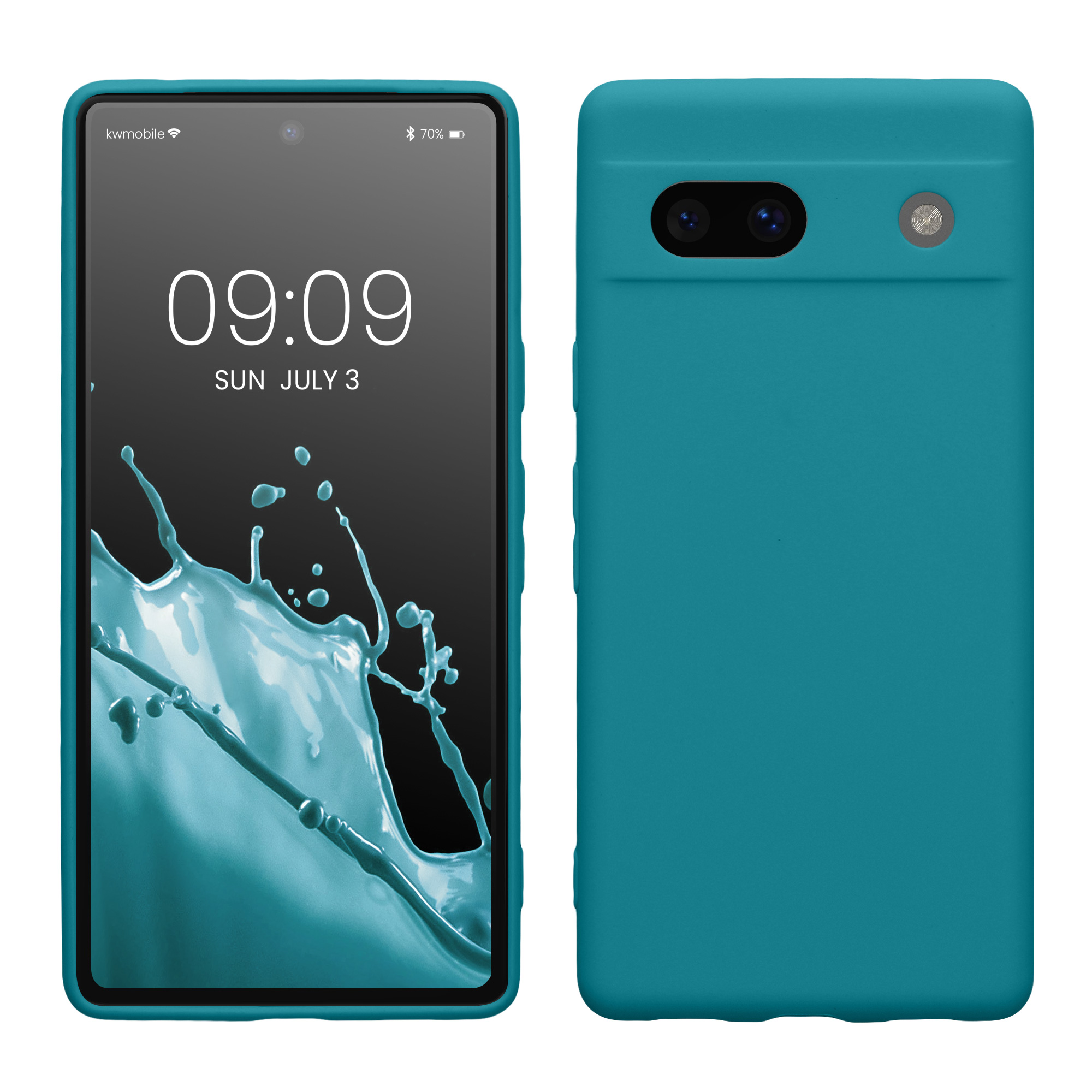 TPU kryt kwmobile Google Pixel 7a - Teal Matte