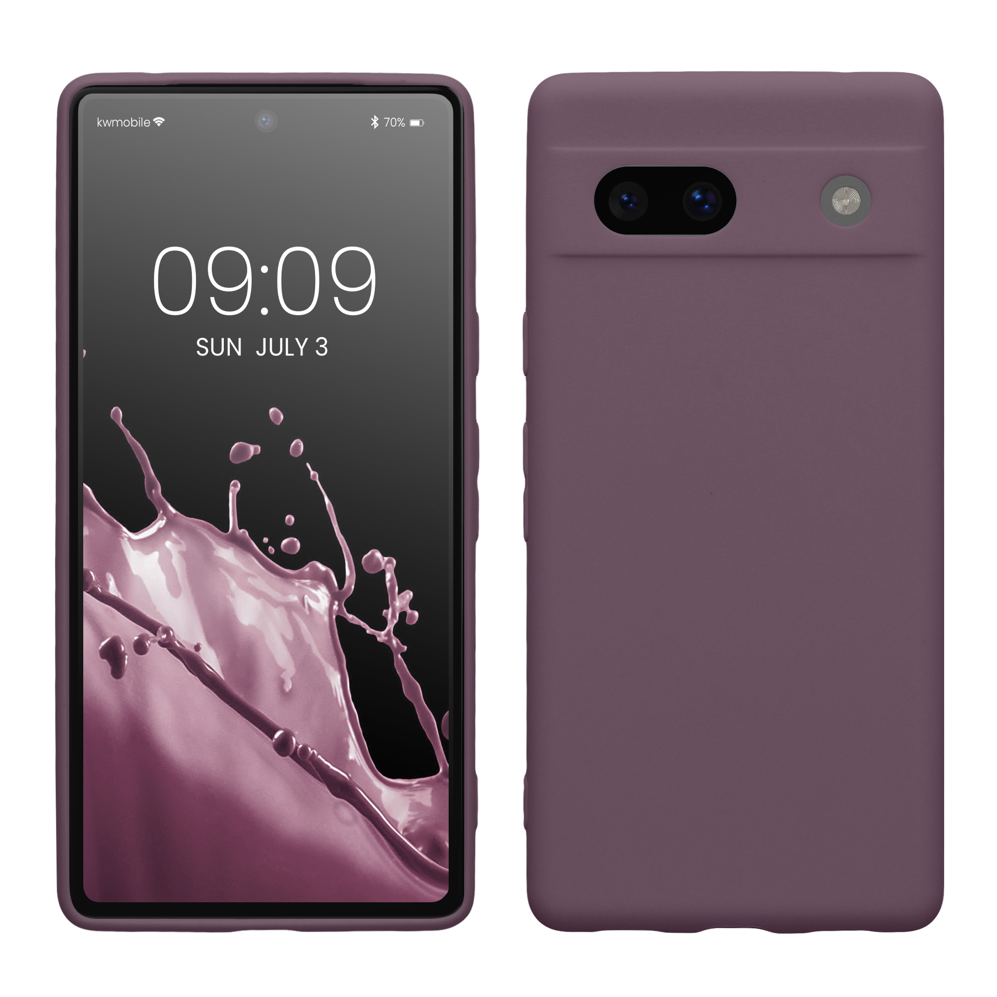 TPU kryt kwmobile Google Pixel 7a - Pale Iris