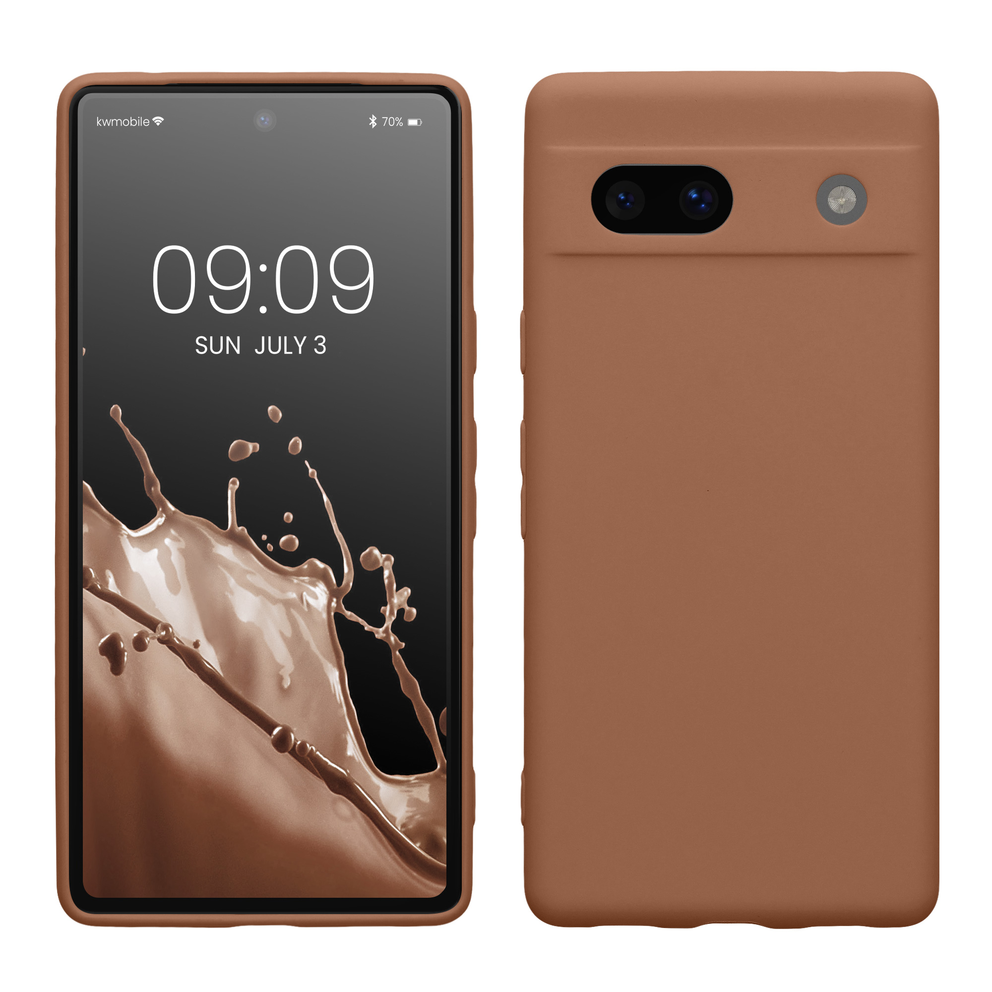TPU kryt kwmobile Google Pixel 7a - Mocha