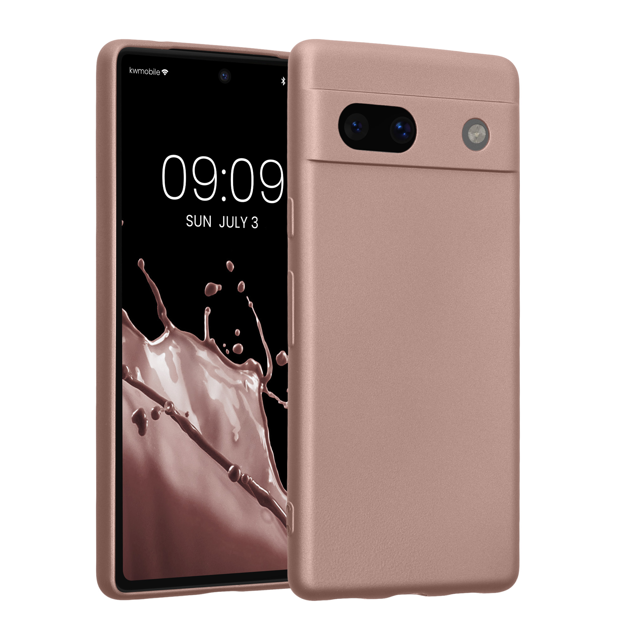 Metalický kryt kwmobile Google Pixel 7a - Metallic Arctic Berry