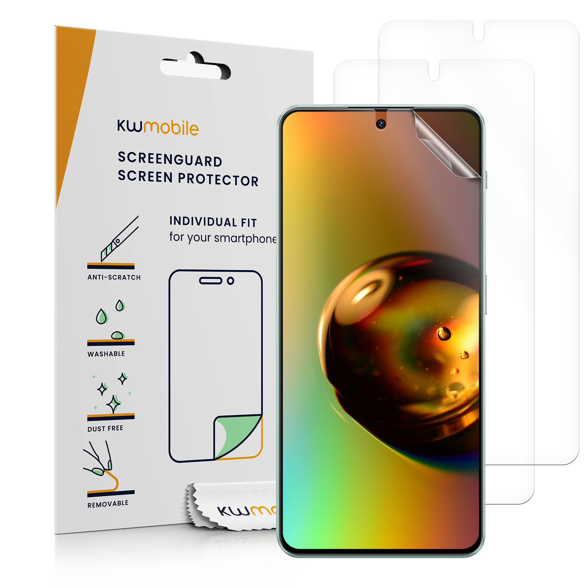 Kwmobile Ochranná fólie OnePlus Nord 3 5G transparentní