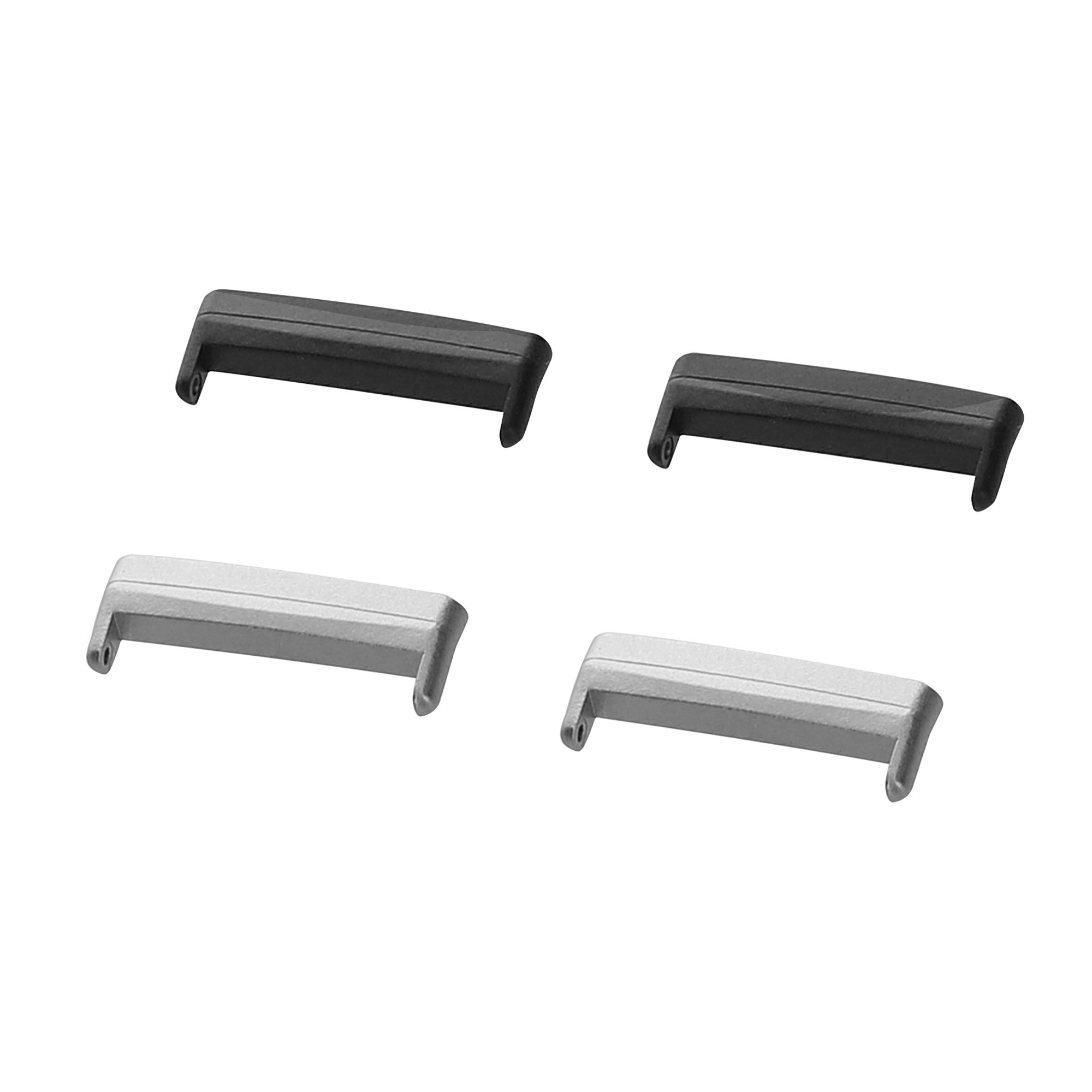 4 ks Adaptér pro řemínek kwmobile pro Fitbit Versa 4 / Sense 2 / Versa 3 / Sense