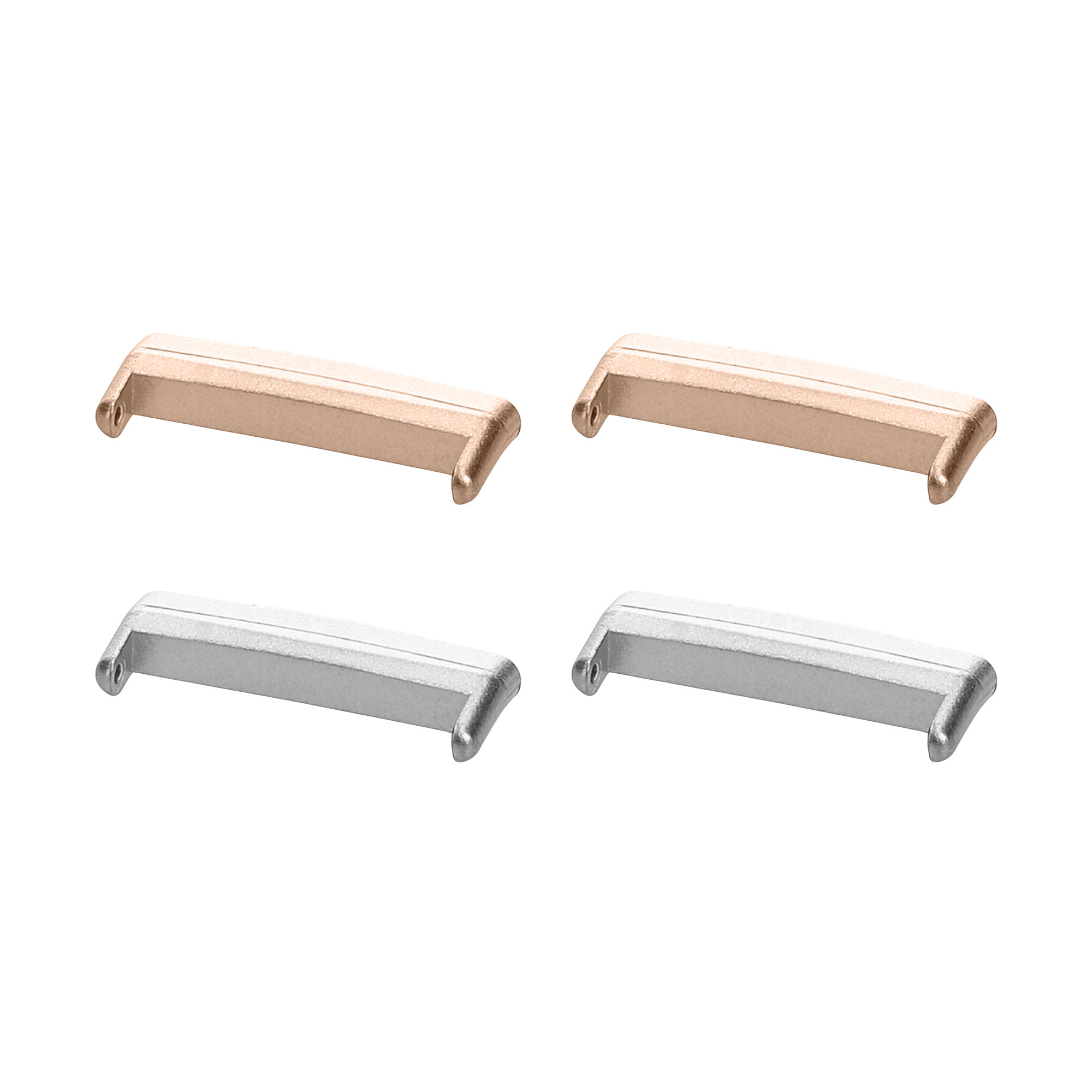 4 ks Adaptér pro řemínek kwmobile pro Fitbit Versa 4 / Sense 2 / Versa 3 / Sense