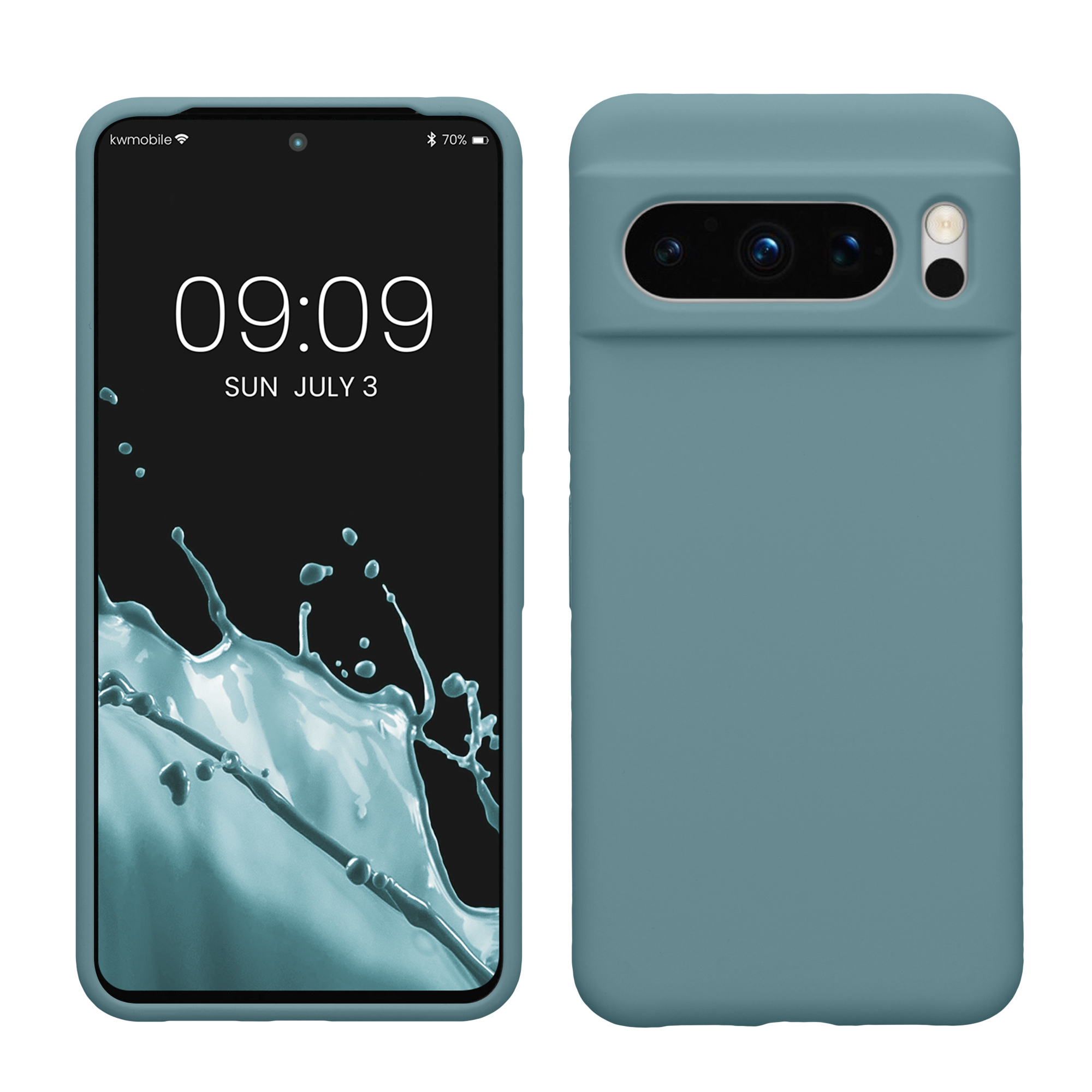 Pouzdro pro Google Pixel 8 Pro kwmobile silikonové - antický kámen