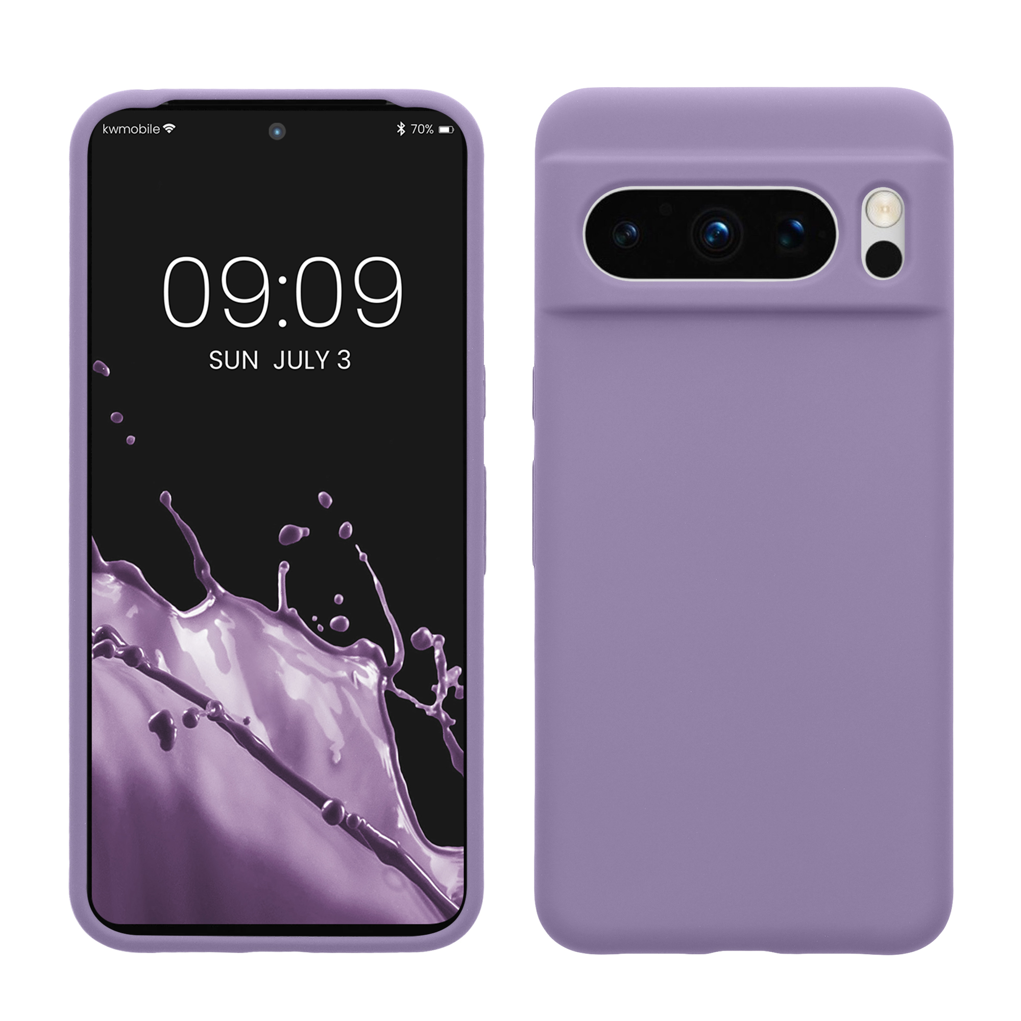 Pouzdro pro Google Pixel 8 Pro kwmobile silikonové - fialová
