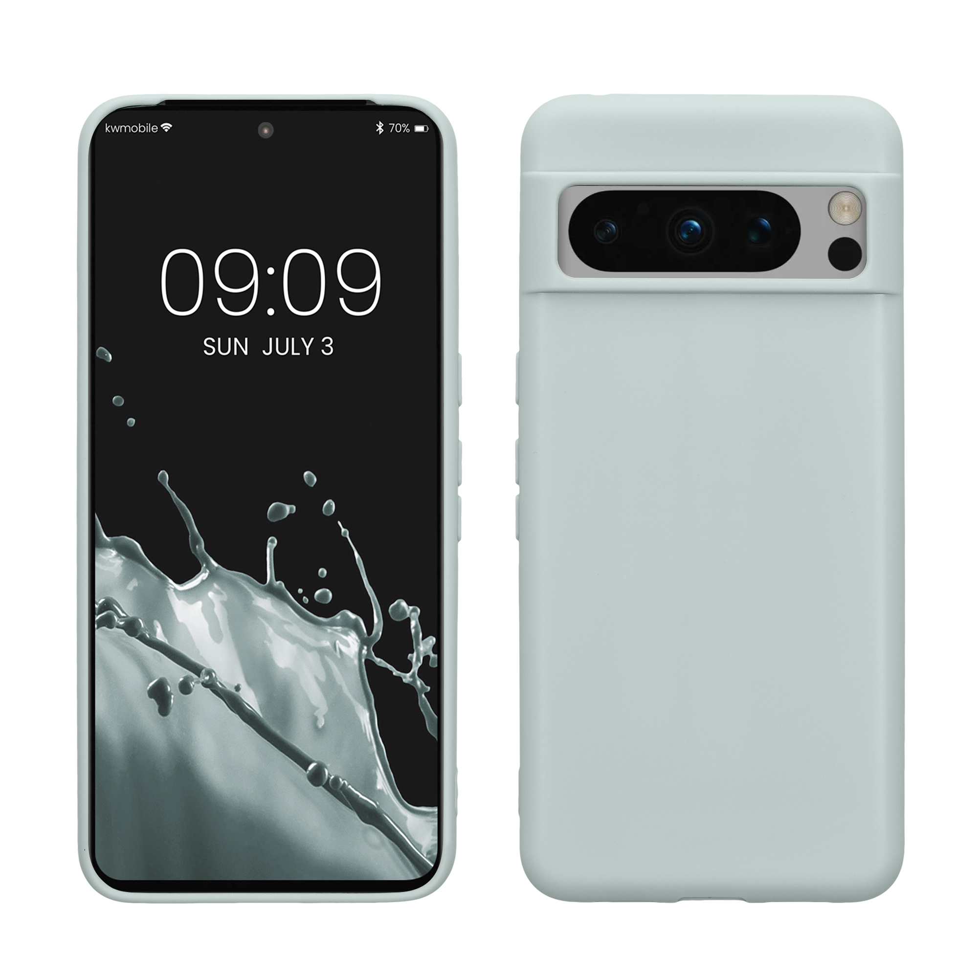 Pouzdro pro Google Pixel 8 Pro kwmobile TPU - světle mátová