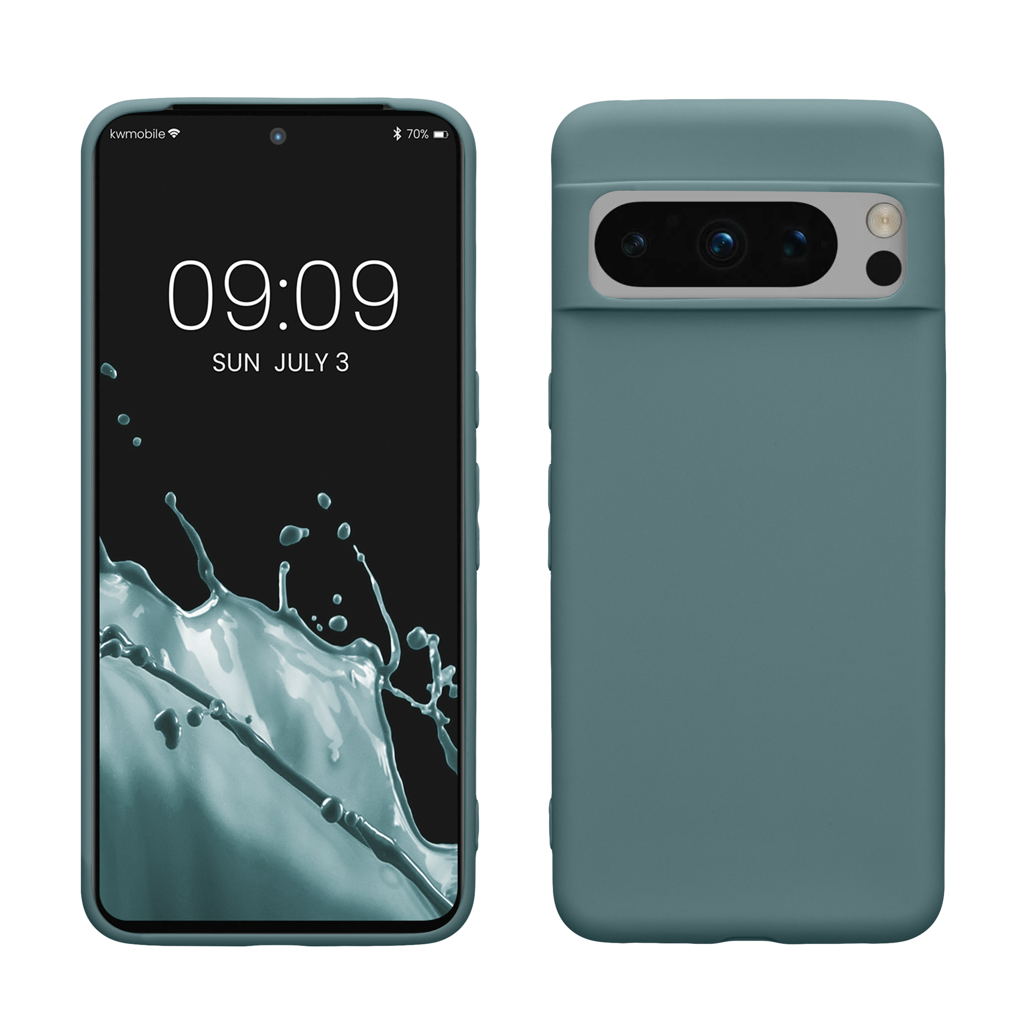 Pouzdro pro Google Pixel 8 Pro kwmobile TPU - arktická noc