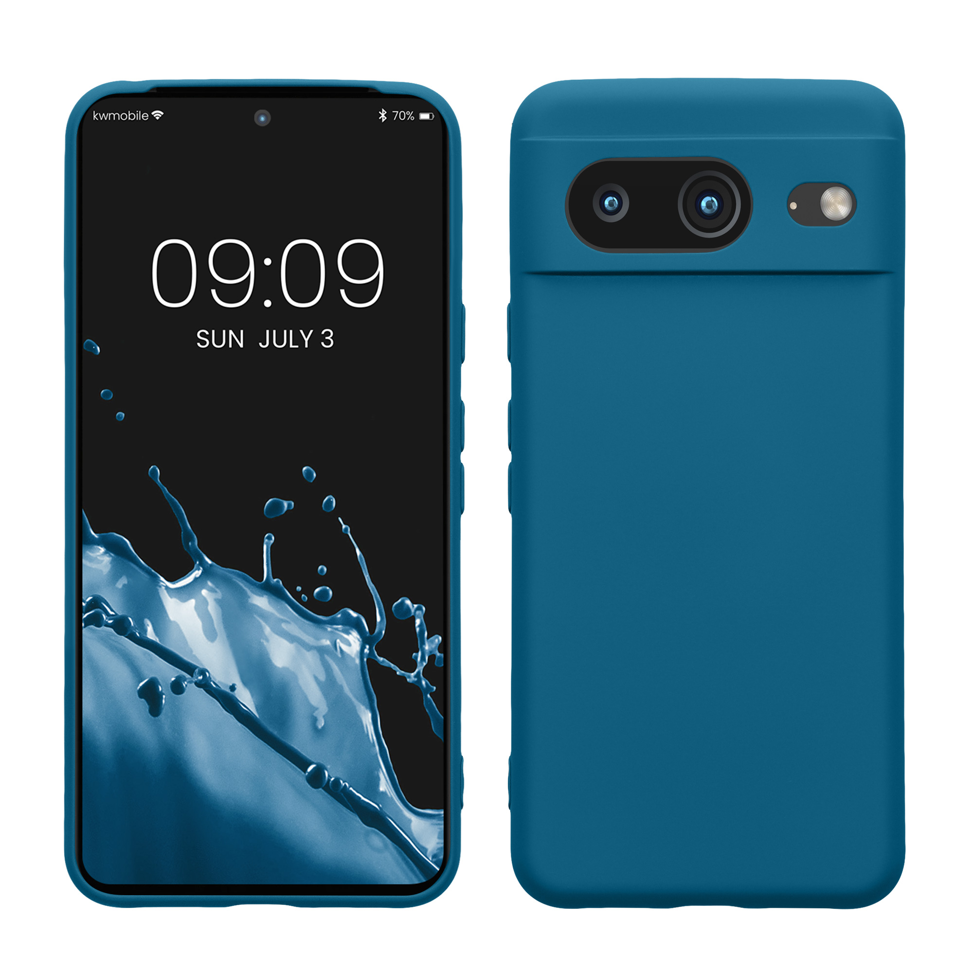 TPU kryt kwmobile Google Pixel 8 - Caribbean Blue