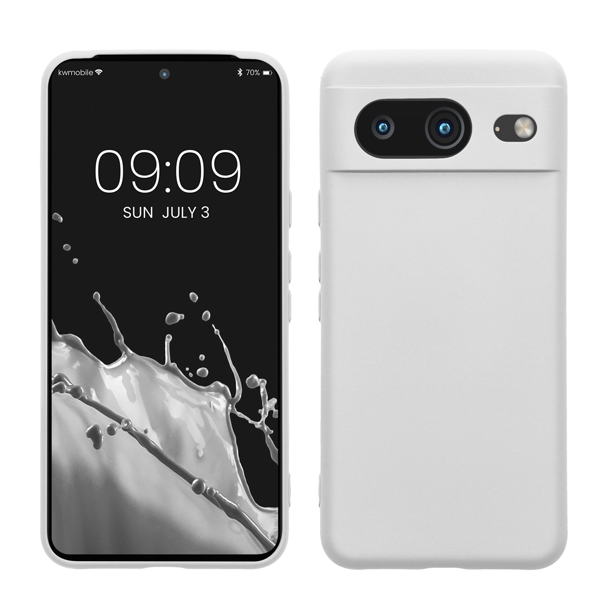 TPU kryt kwmobile Google Pixel 8 - bílý
